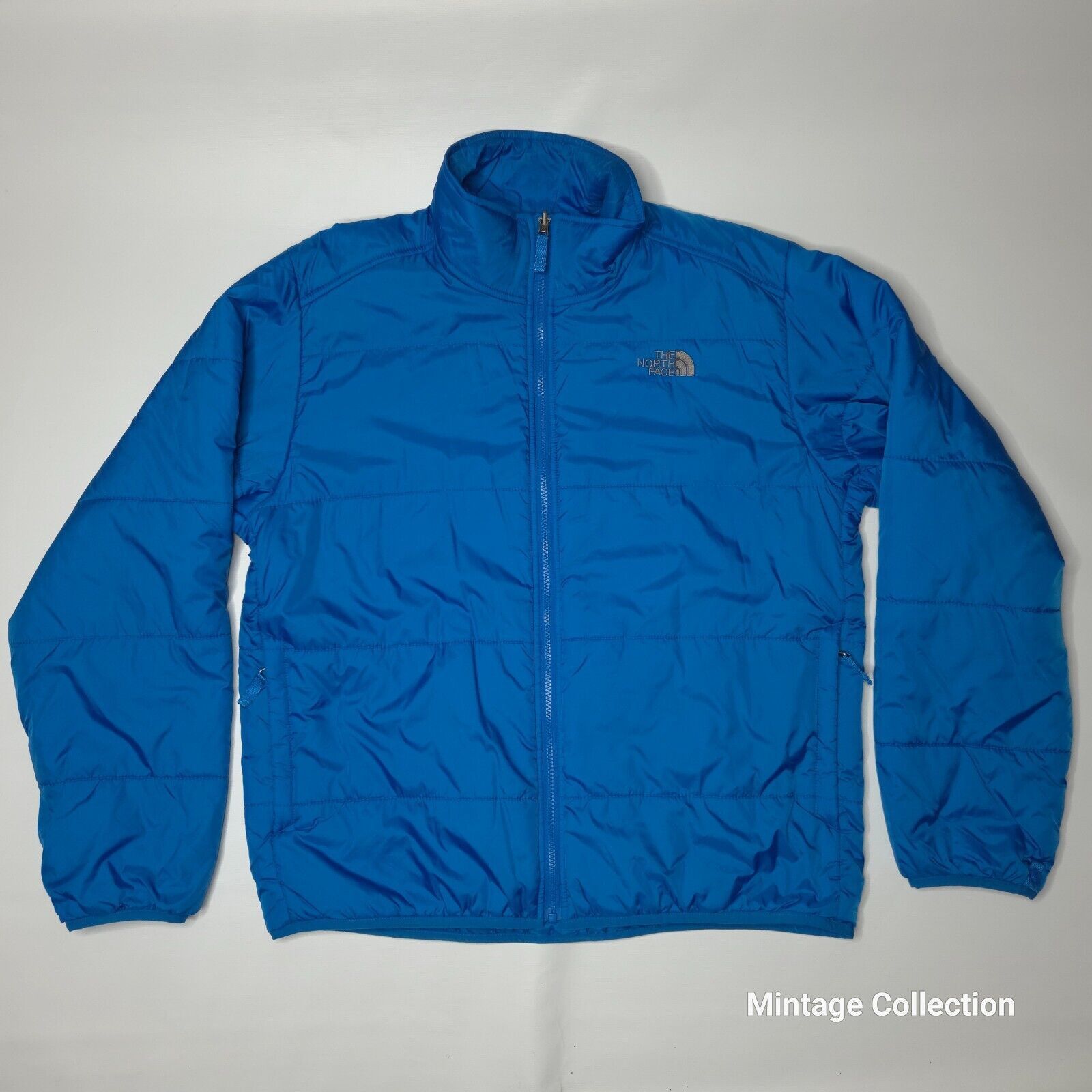 The North Face THE NORTH FACE BLUE FULL ZIP INSULATED PUFFER INNER JACKET L Size US L / EU 52-54 / 3 - 2 Thumbnail
