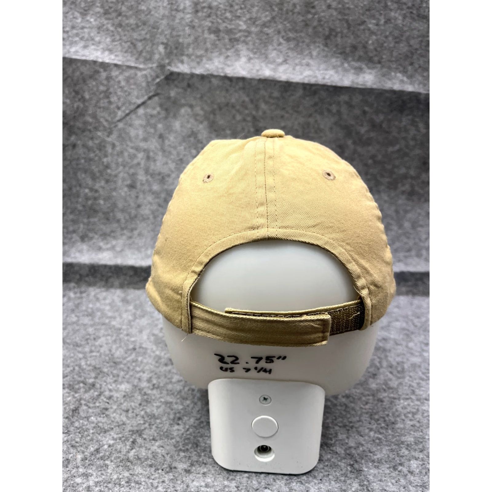 Vintage Jack Daniel's No 7 Hat Cap Strap Back Adult One Size Beige 100% Cotton Twill Size ONE SIZE - 6 Thumbnail