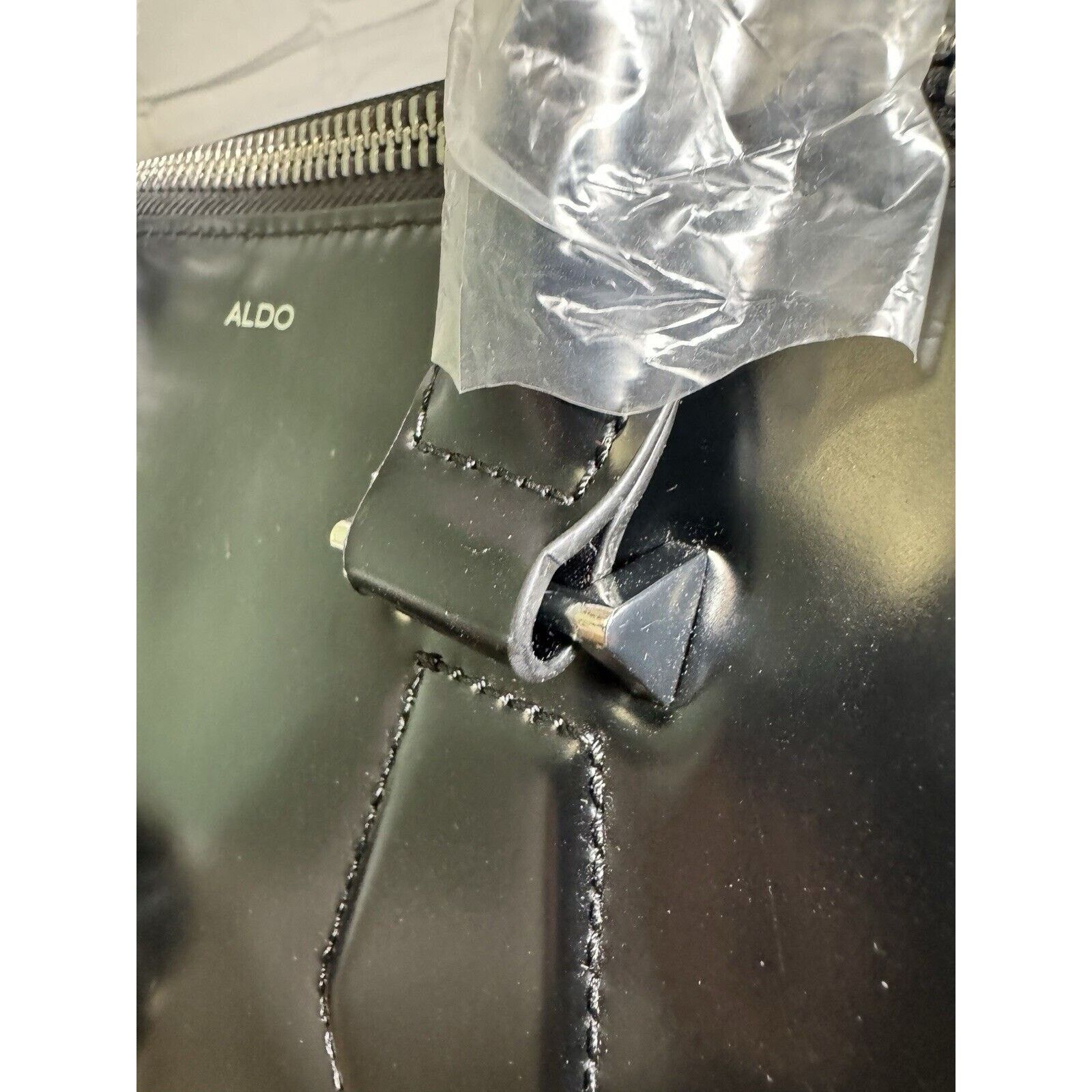 Aldo ALDO Womens Black Handbag Size ONE SIZE - 13 Thumbnail