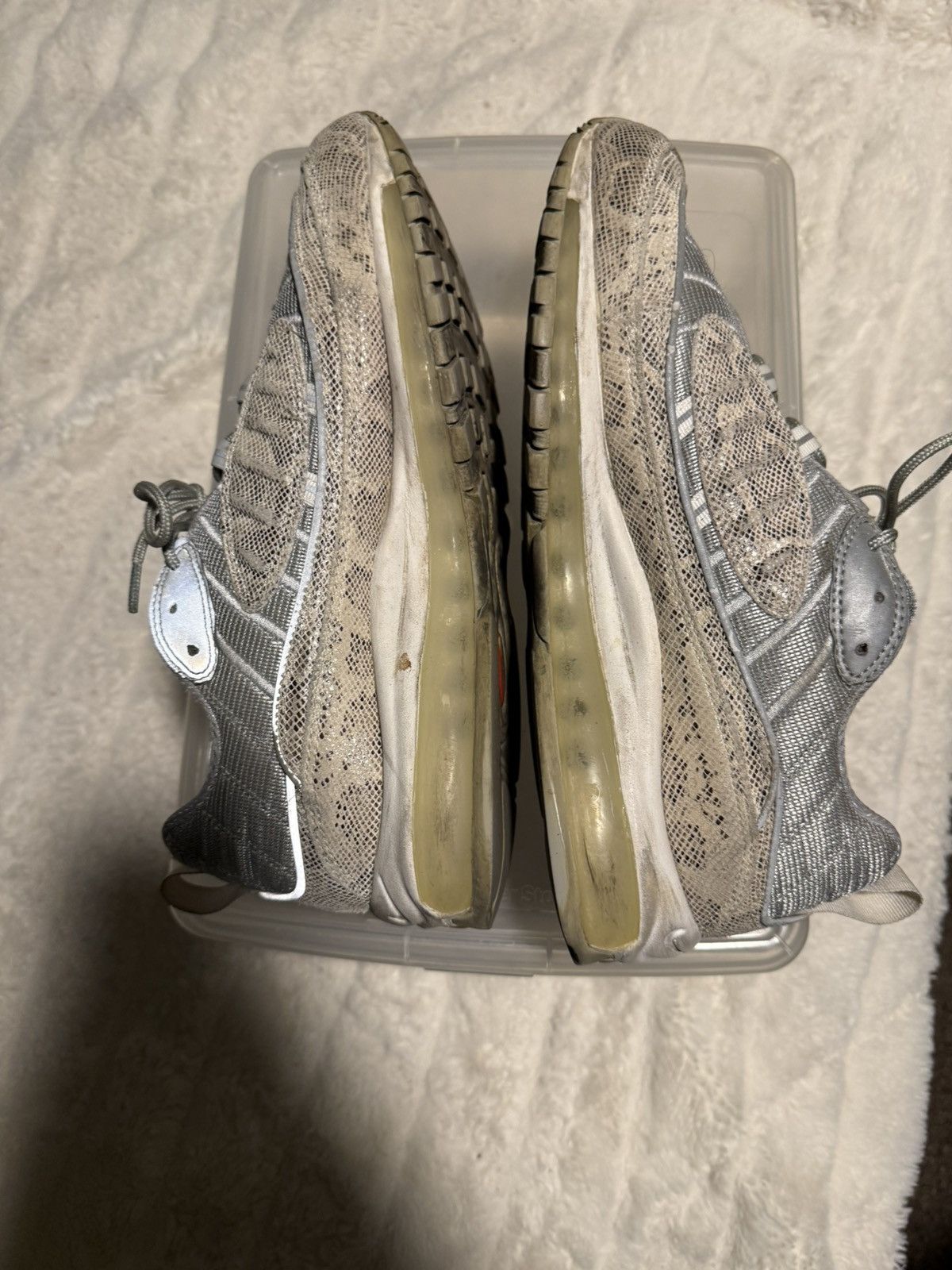 Nike × Supreme Nike Supreme Air Max 98 snakeskin Size US 10.5 / EU 43-44 - 5 Thumbnail