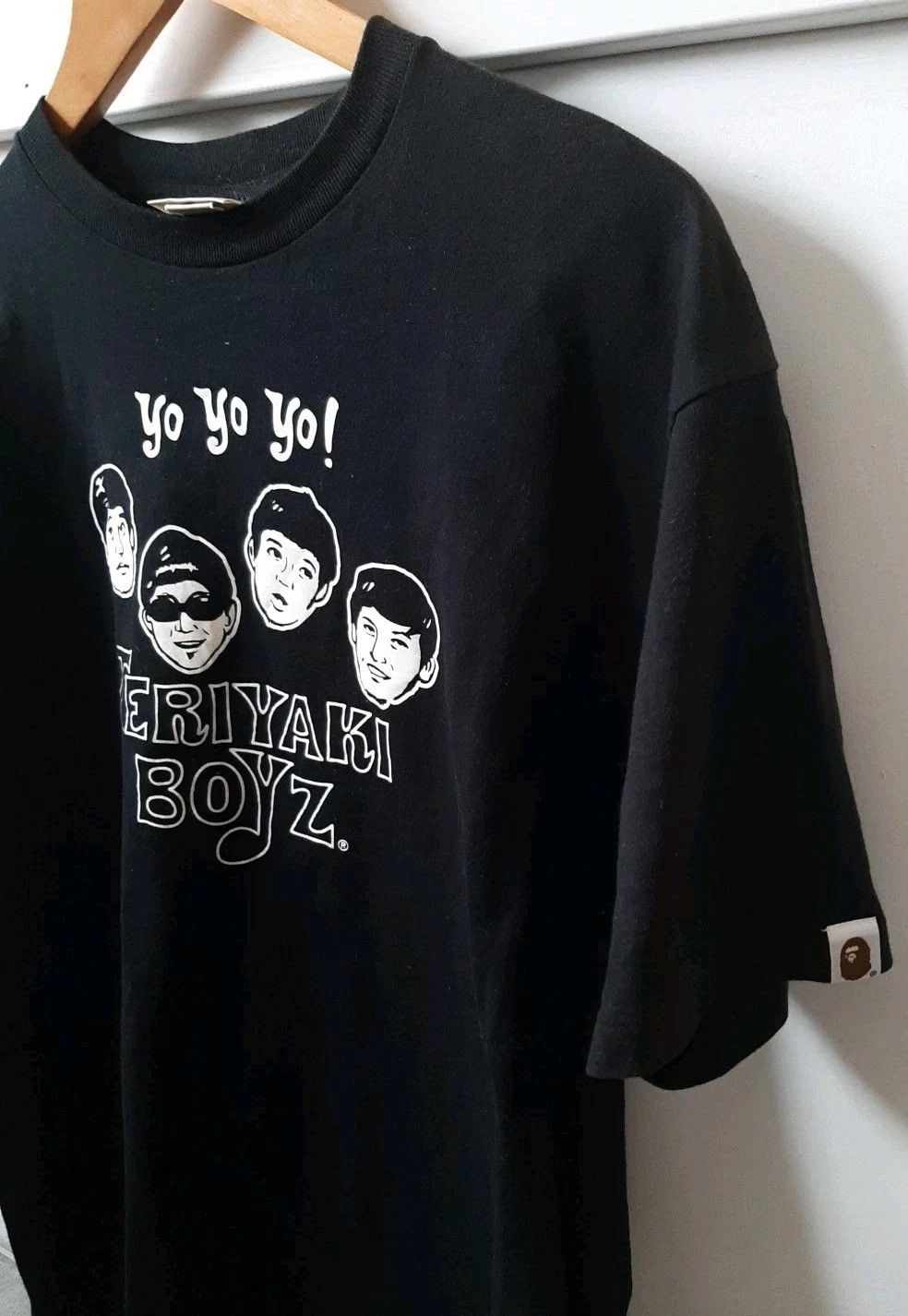 Bape A Bathing Ape BAPE Yo Yo YO! Teriyaki Boyz Black Tshirt Size US L / EU 52-54 / 3 - 3 Thumbnail
