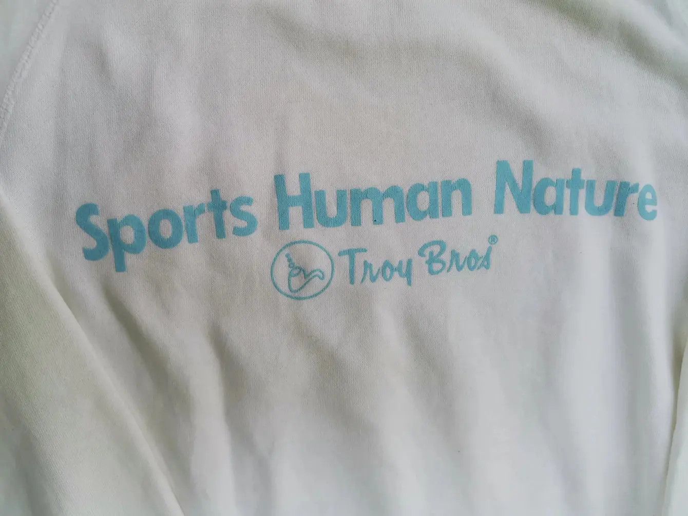 Japanese Brand Troy Bros Sport Human Nature Big Logo Sweatshirts Size US M / EU 48-50 / 2 - 5 Thumbnail