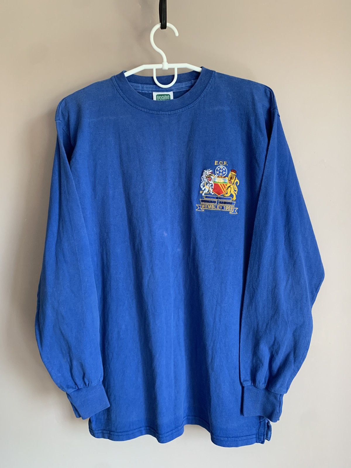 Vintage Manchester United 1968 Goalkeeper Retro Score Draw Shirt M Size US M / EU 48-50 / 2 - 1 Thumbnail