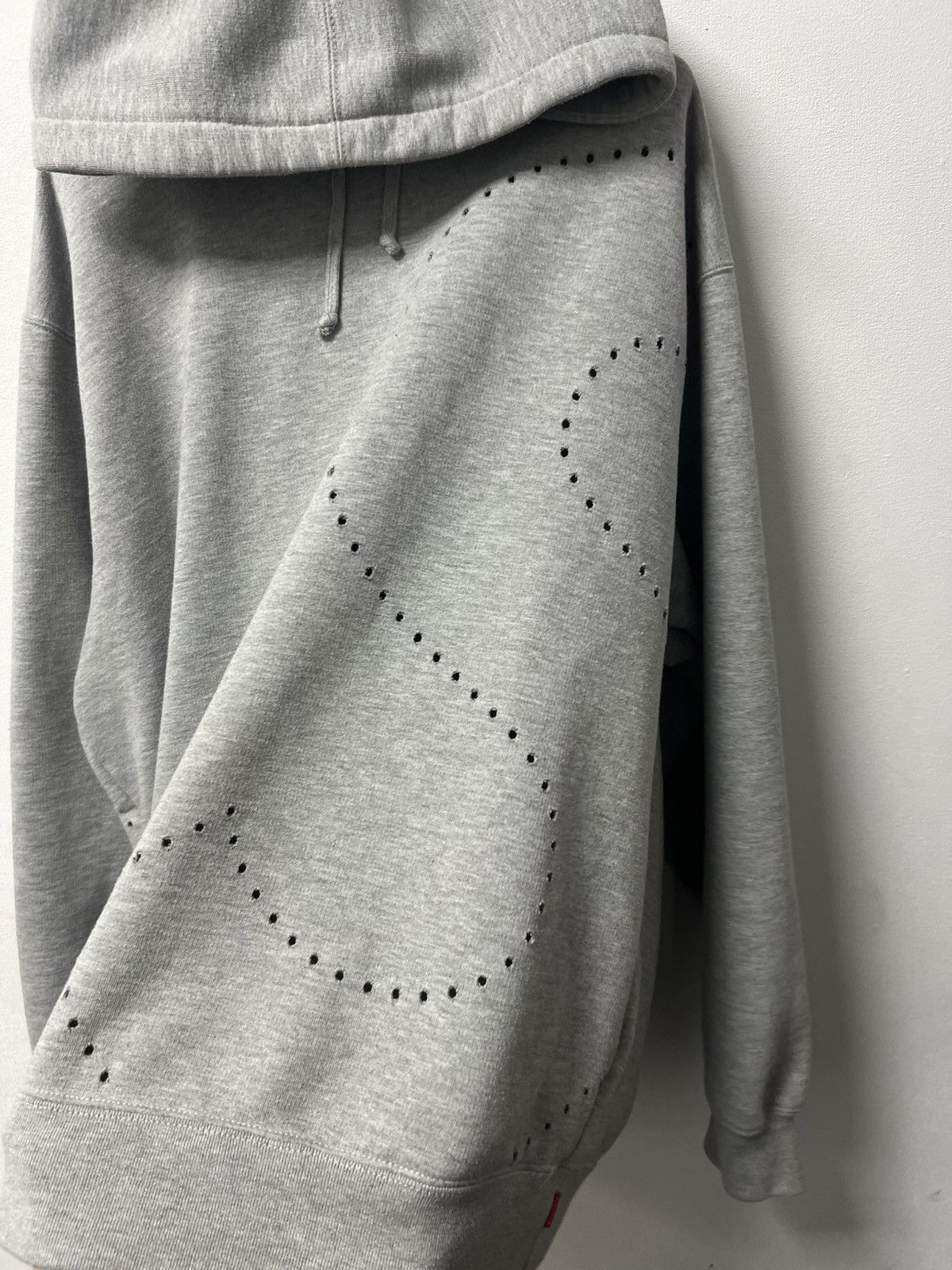 Supreme Supreme Hoodie Big Logo Gray Size US XL / EU 56 / 4 - 2 Thumbnail