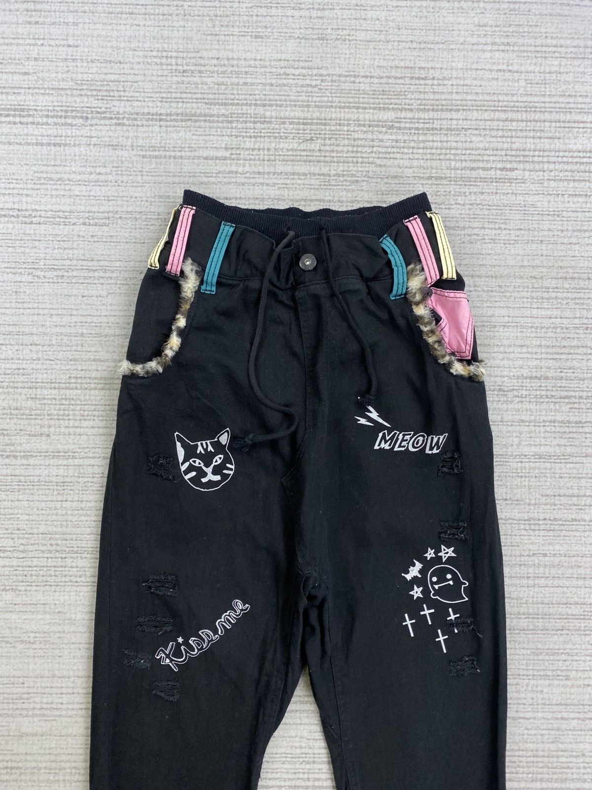 Japanese Brand Vintage Chip Clip Punk Style 3/4 Pants Size US 26 / EU 42 - 7 Thumbnail