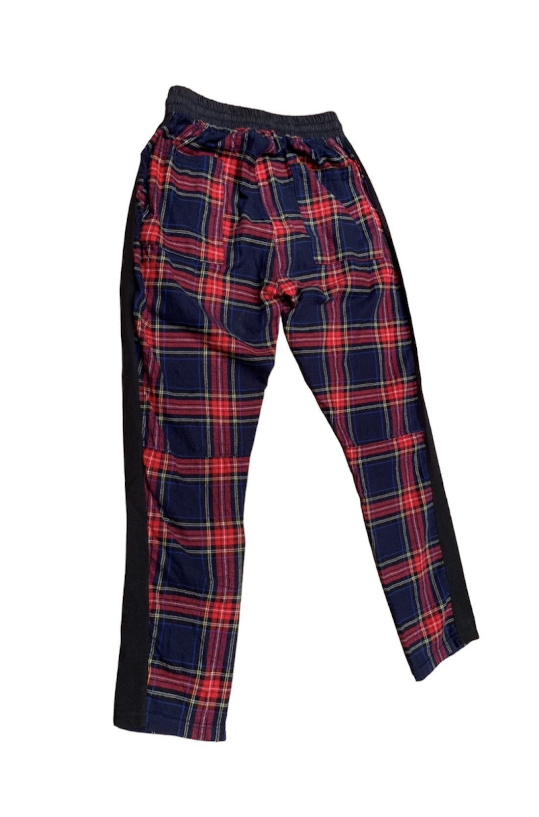 Japanese Brand CRAY TOKYO Red Tartan (riri Zipper) Jogger Pants Size US 32 / EU 48 - 5 Thumbnail