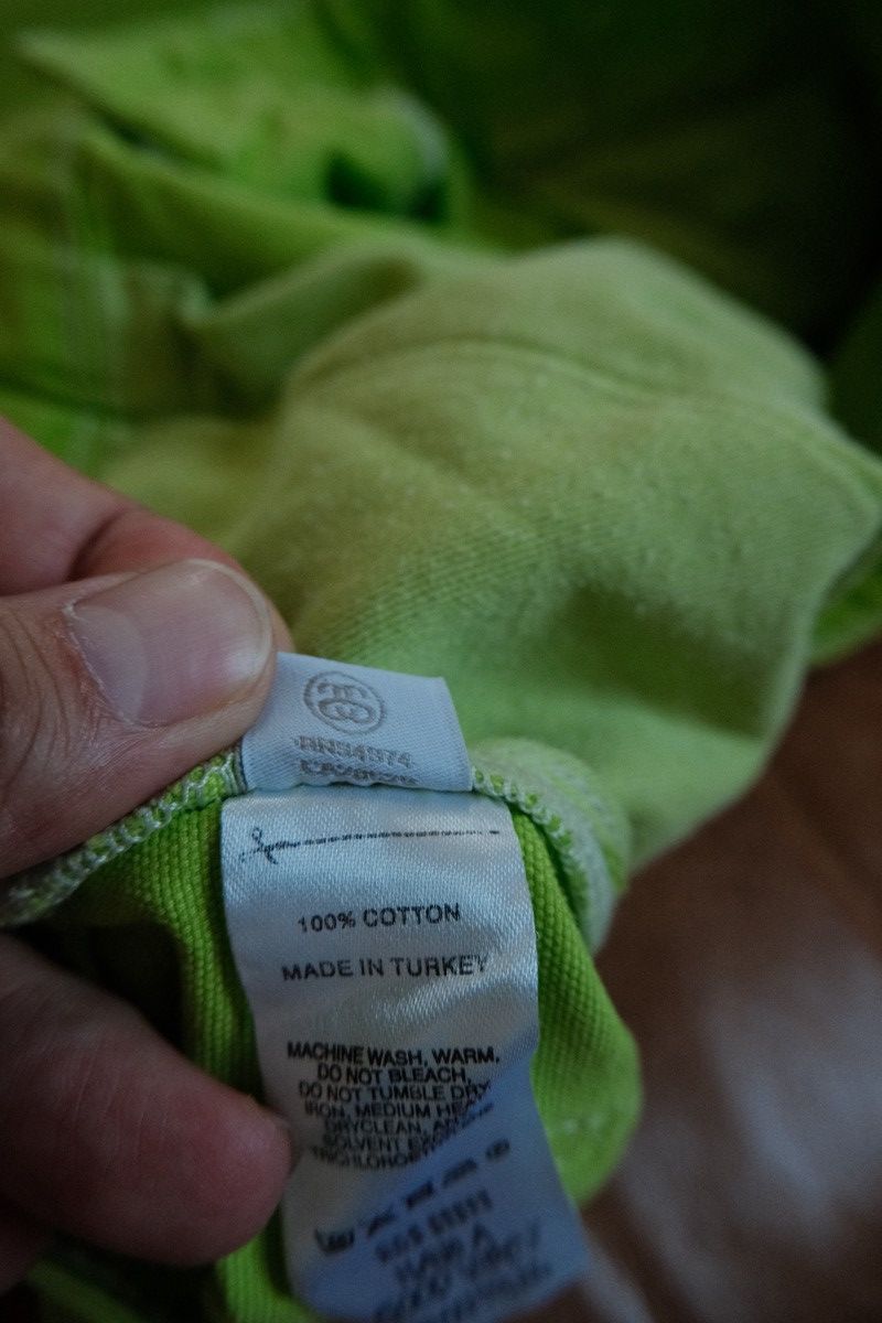 Stussy Lime Double Knee Workwear Pants Size US 32 / EU 48 - 12 Thumbnail