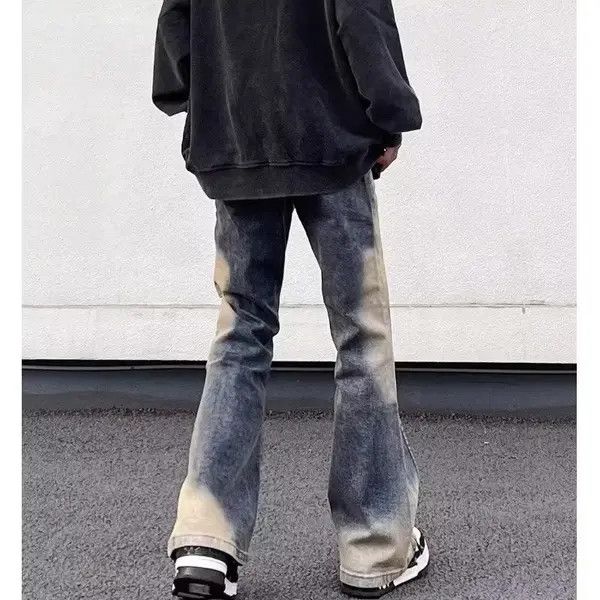 VIBE #25 Patchwork Jeans Washed Vintage Distressed Size US 27 - 7 Thumbnail