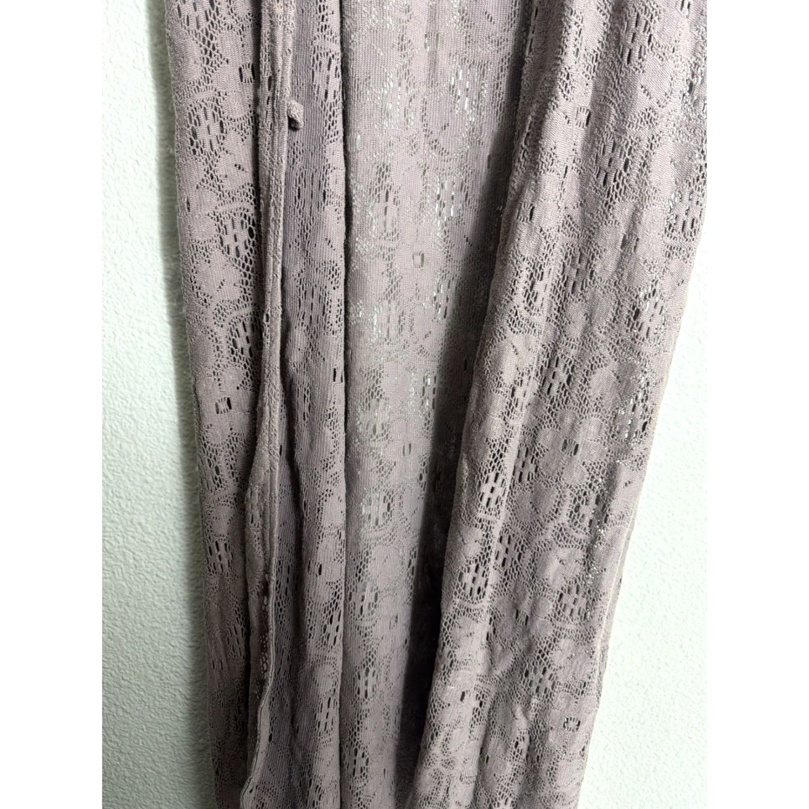 Vintage VINTAGE Star Cody Womens Cardigan Brown Lace Floral Cotton Nylon Small S Sweater Size S / US 4 / IT 40 - 6 Thumbnail