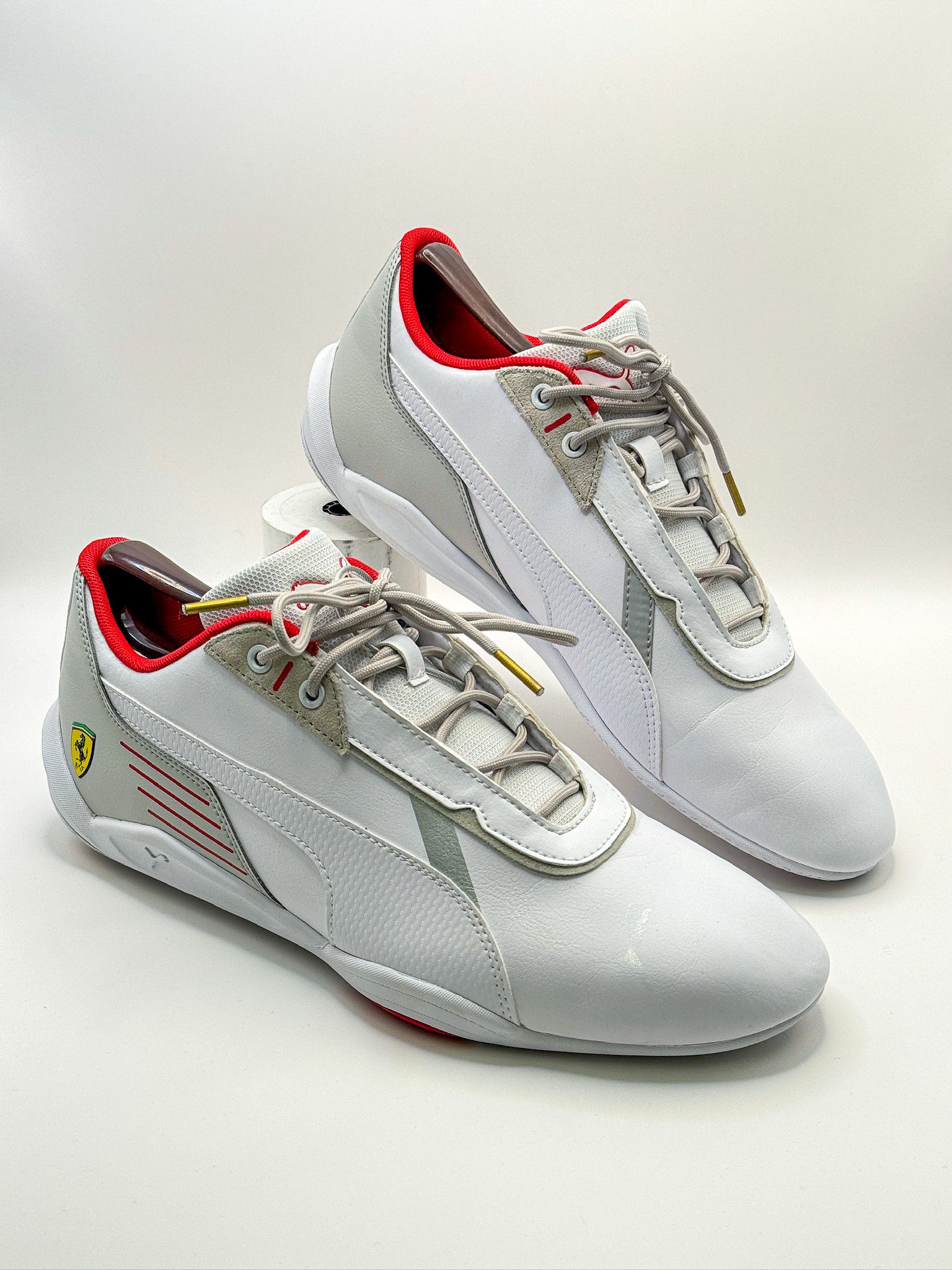 Ferrari × Puma Puma Ferrari R-Cat Machina White Red Sneakers Size US 9.5 / EU 42-43 - 1 Thumbnail