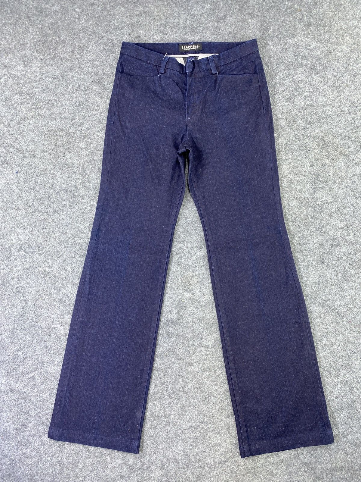 Japanese Brand × Jean Brappers Japanese Brand Flare Denim - J1140 Size 27" / US 4 / IT 40 - 1 Thumbnail
