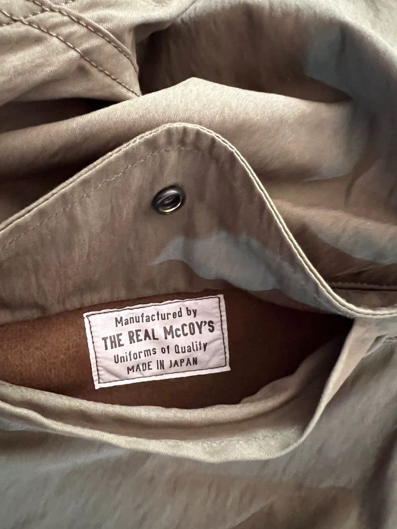 The Real McCoy's The Real McCoy's M-65 parka in army green, a large coat Size US M / EU 48-50 / 2 - 4 Thumbnail