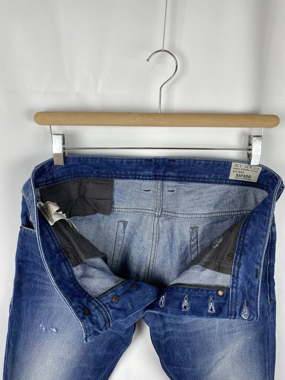 Diesel Diesel Safado 3D Denim Jeans size W31 L32 Size US 31 - 13 Thumbnail