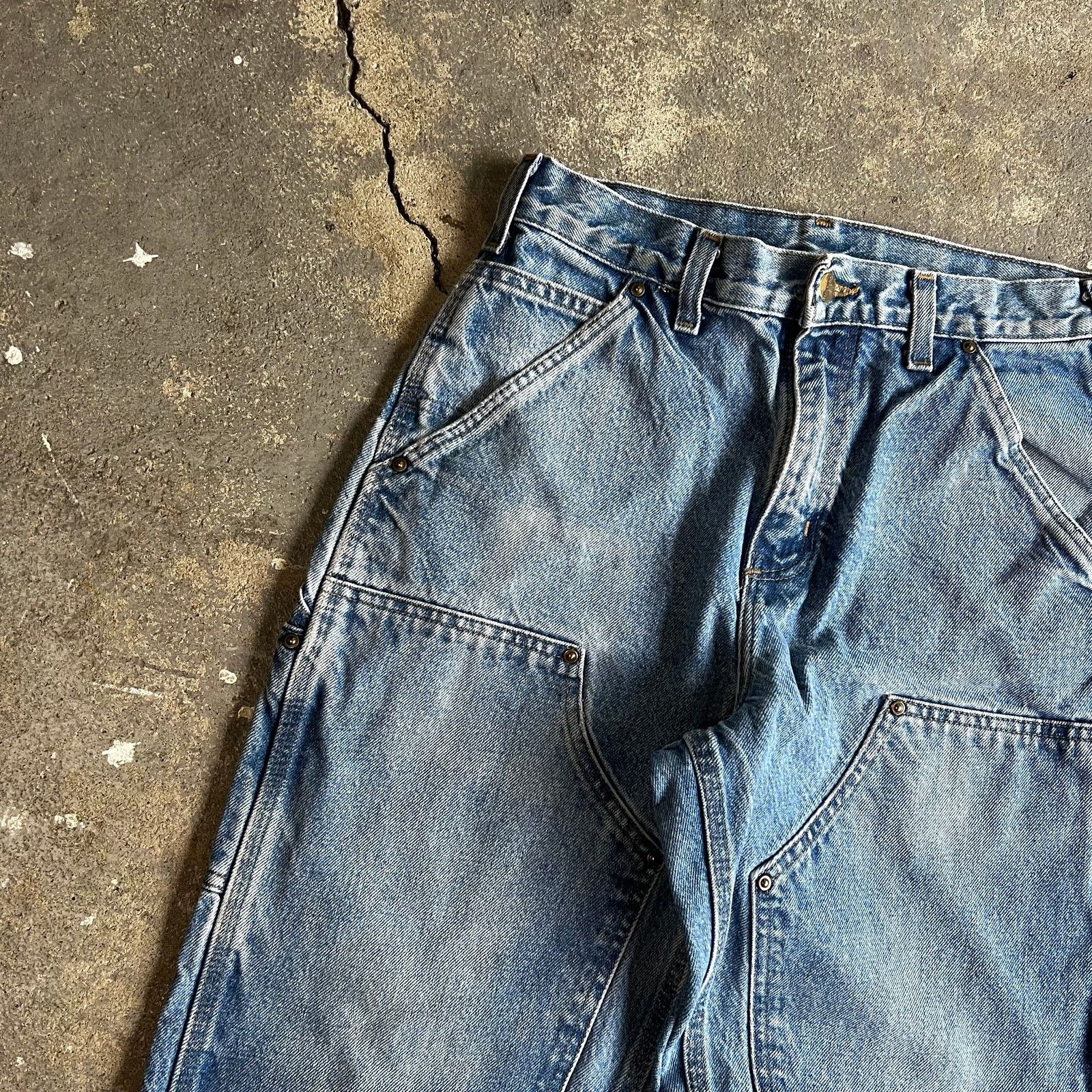 Carhartt × Vintage Carhartt double knee work wear carpenter pants Size US 28 / EU 44 - 8 Thumbnail