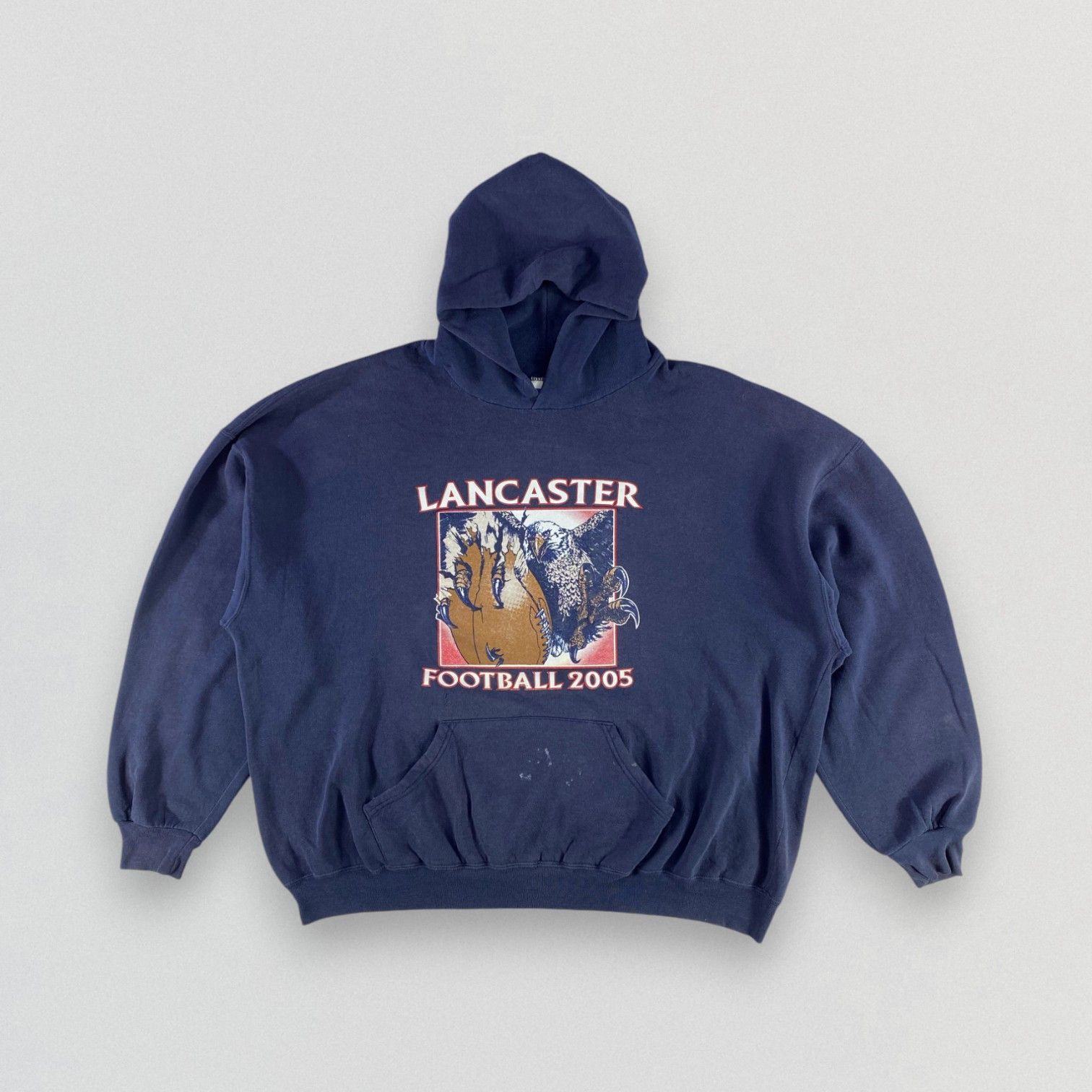 Russell Athletic Vintage Faded Russel Athletic Hooddie K1158 Size US XXL / EU 58 / 5 - 1 Thumbnail