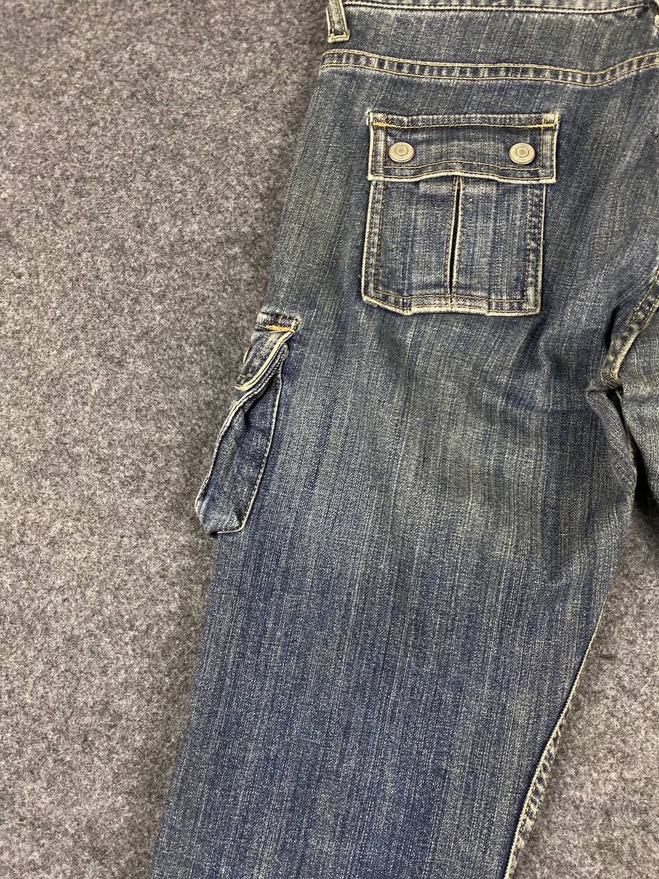 Japanese Brand japanese brand cargo denim nice design Size US 32 / EU 48 - 4 Thumbnail
