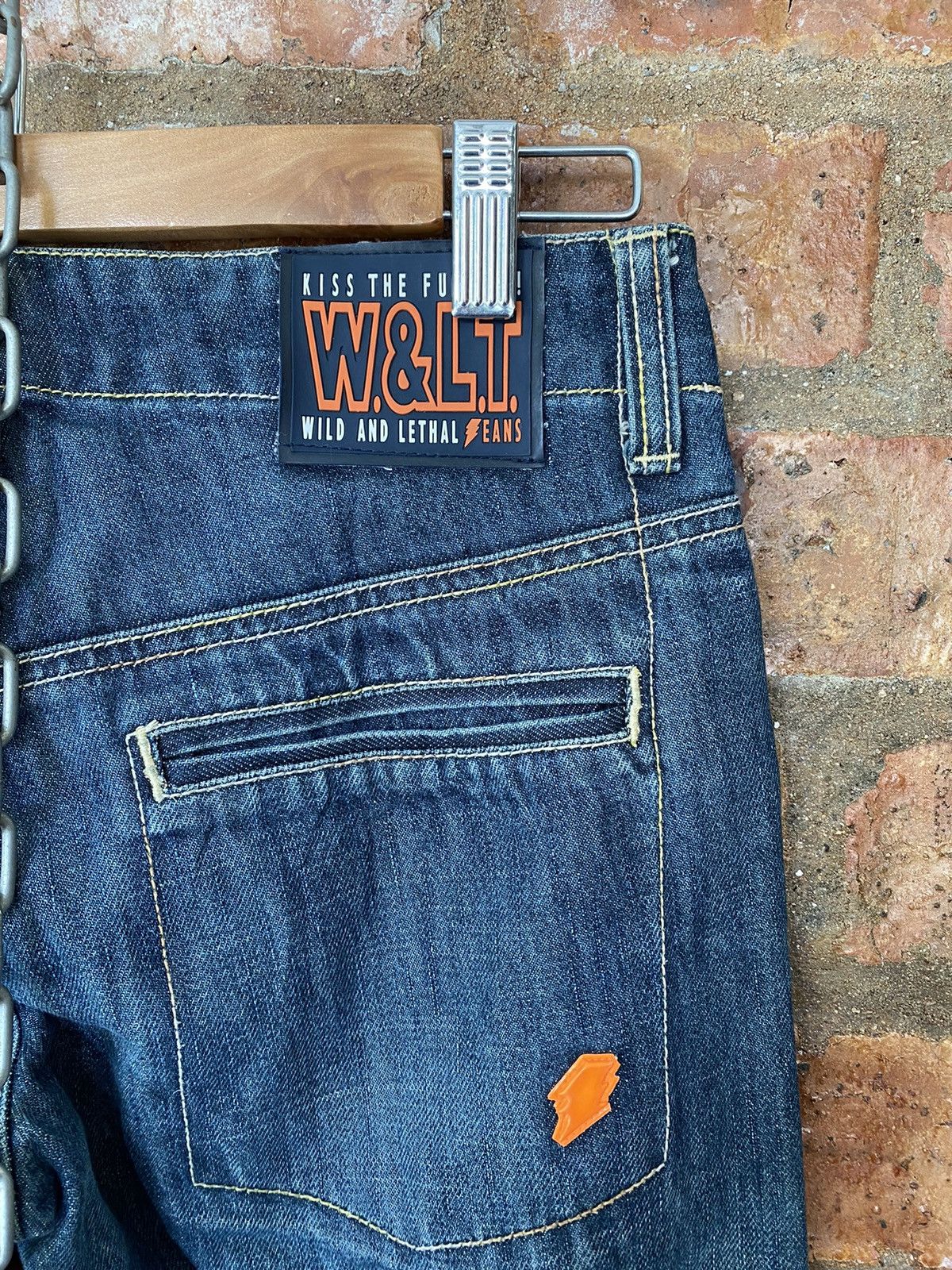 Walter Van Beirendonck Vtg W&Lt Logo Pants Size 28" / US 6 / IT 42 - 9 Thumbnail