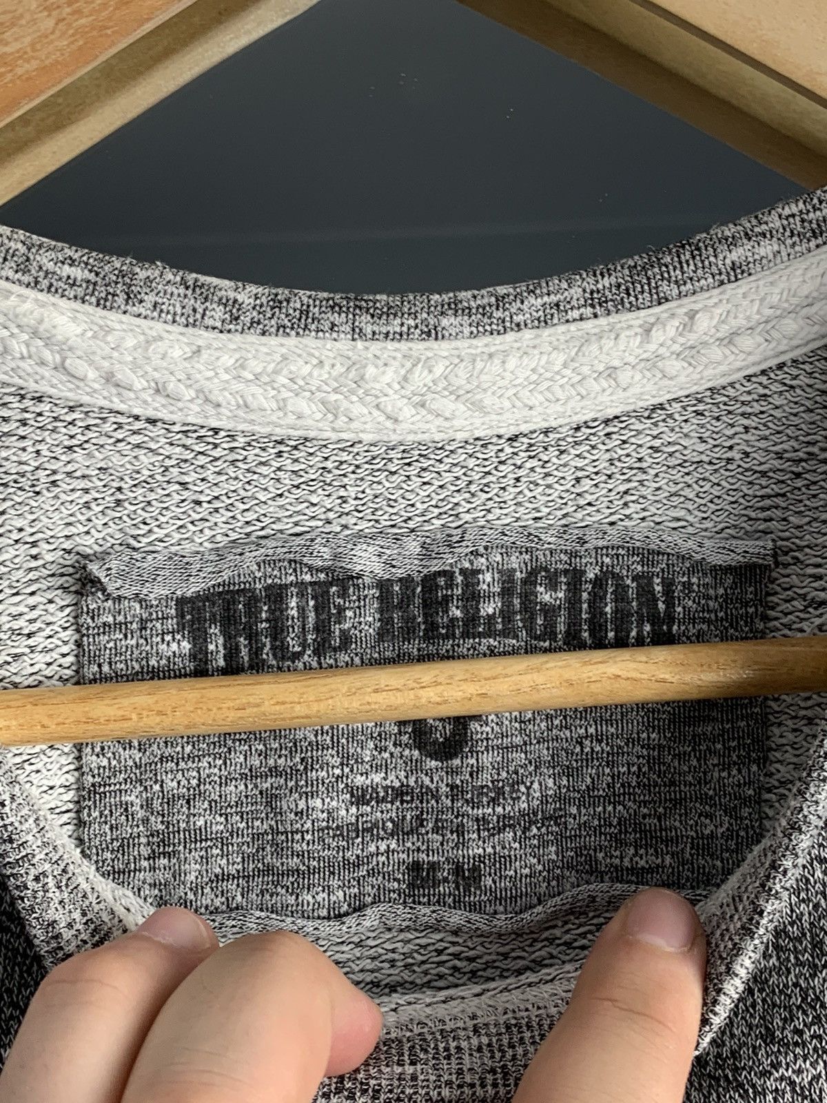 True Religion True Religion Stars Crew Sweatshirt Big Logo Size:M Size US M / EU 48-50 / 2 - 7 Thumbnail