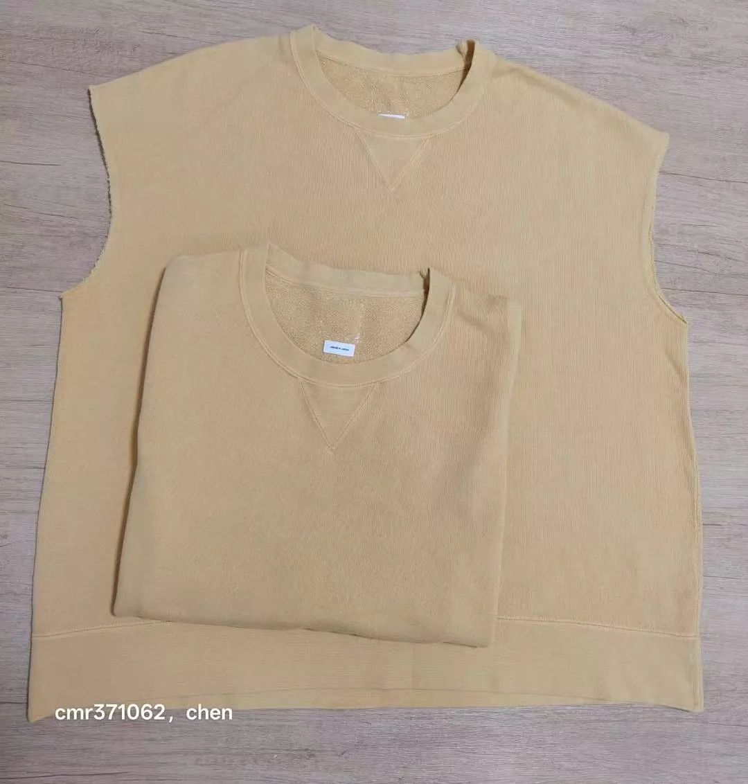 Visvim visvim 24ss mondo sweat s/l dmgd mustard 4 cotton nylon dyed Size US XL / EU 56 / 4 - 8 Thumbnail