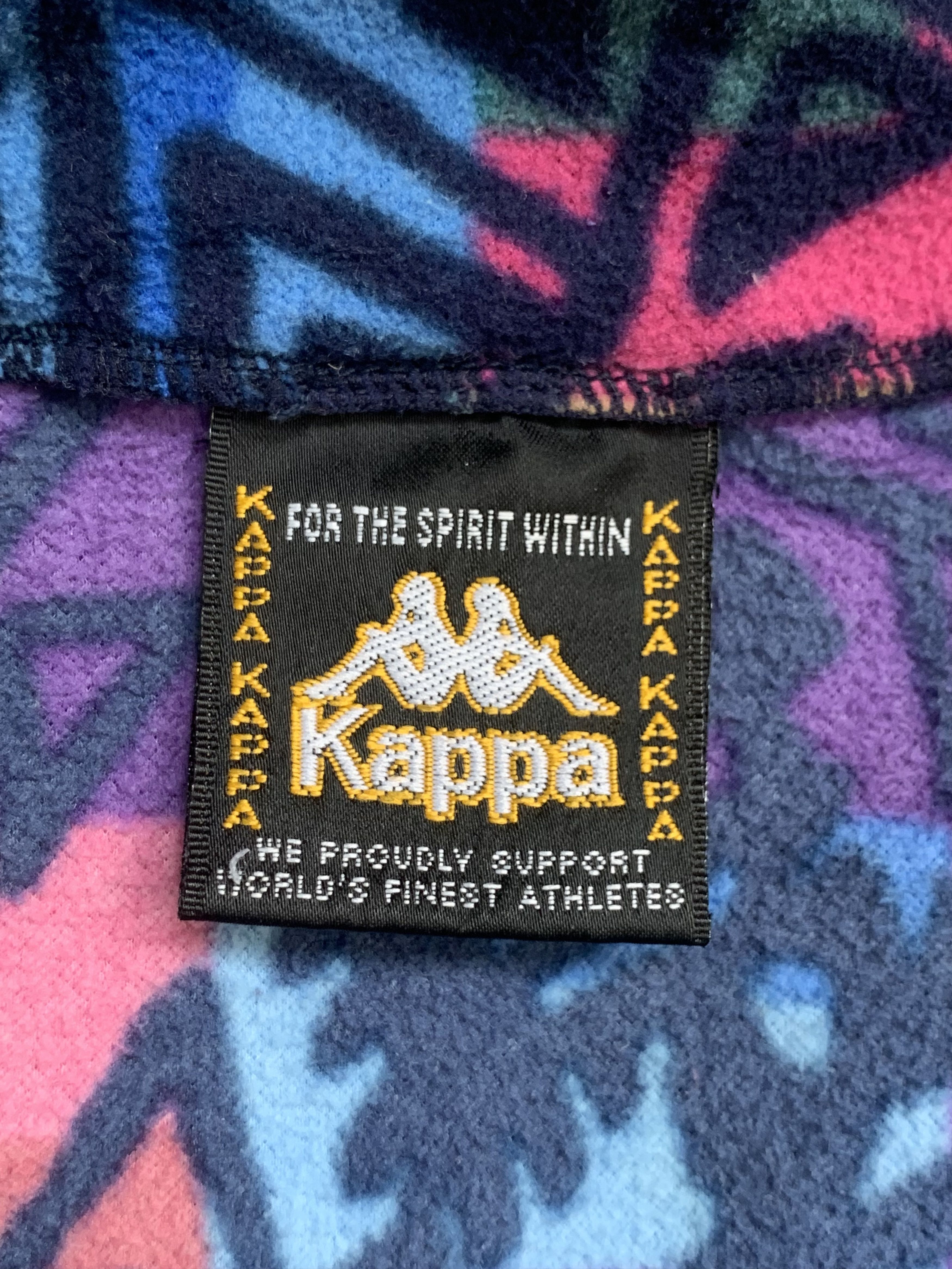 Kappa Rare Design Vintage Kappa Fleece Sweater Size M / US 6-8 / IT 42-44 - 4 Thumbnail