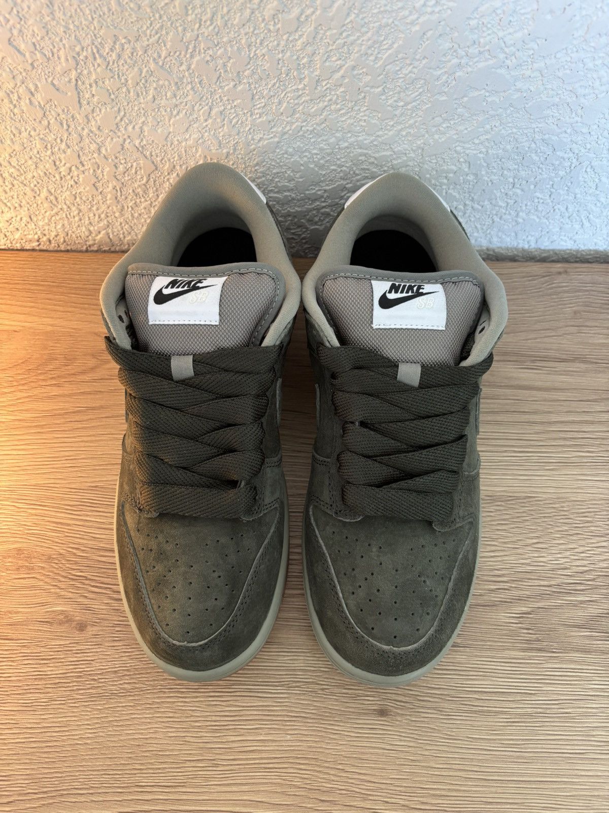 Nike SB Nike Dunk SB Pro B Low Sequoia Green Suede Men's Sneakers Size US 6.5 / EU 39-40 - 3 Thumbnail