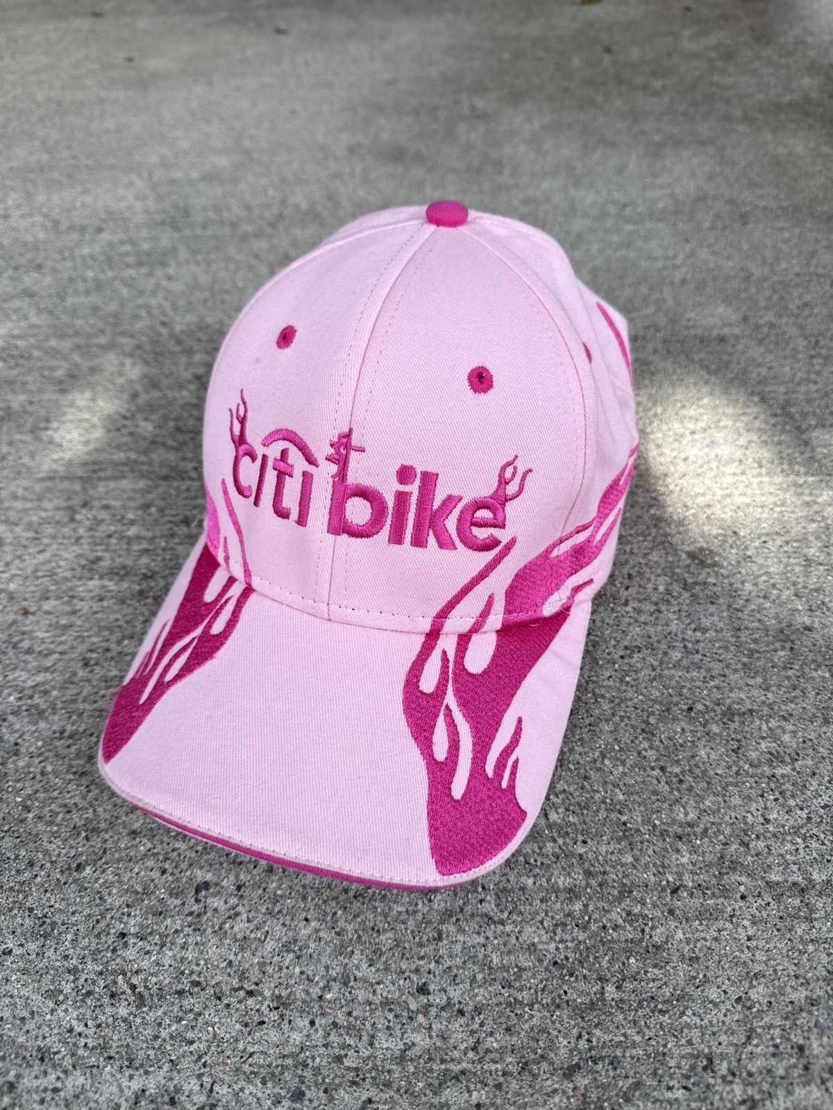 Other city bike boys/peels pink flame hat Size ONE SIZE - 2 Thumbnail