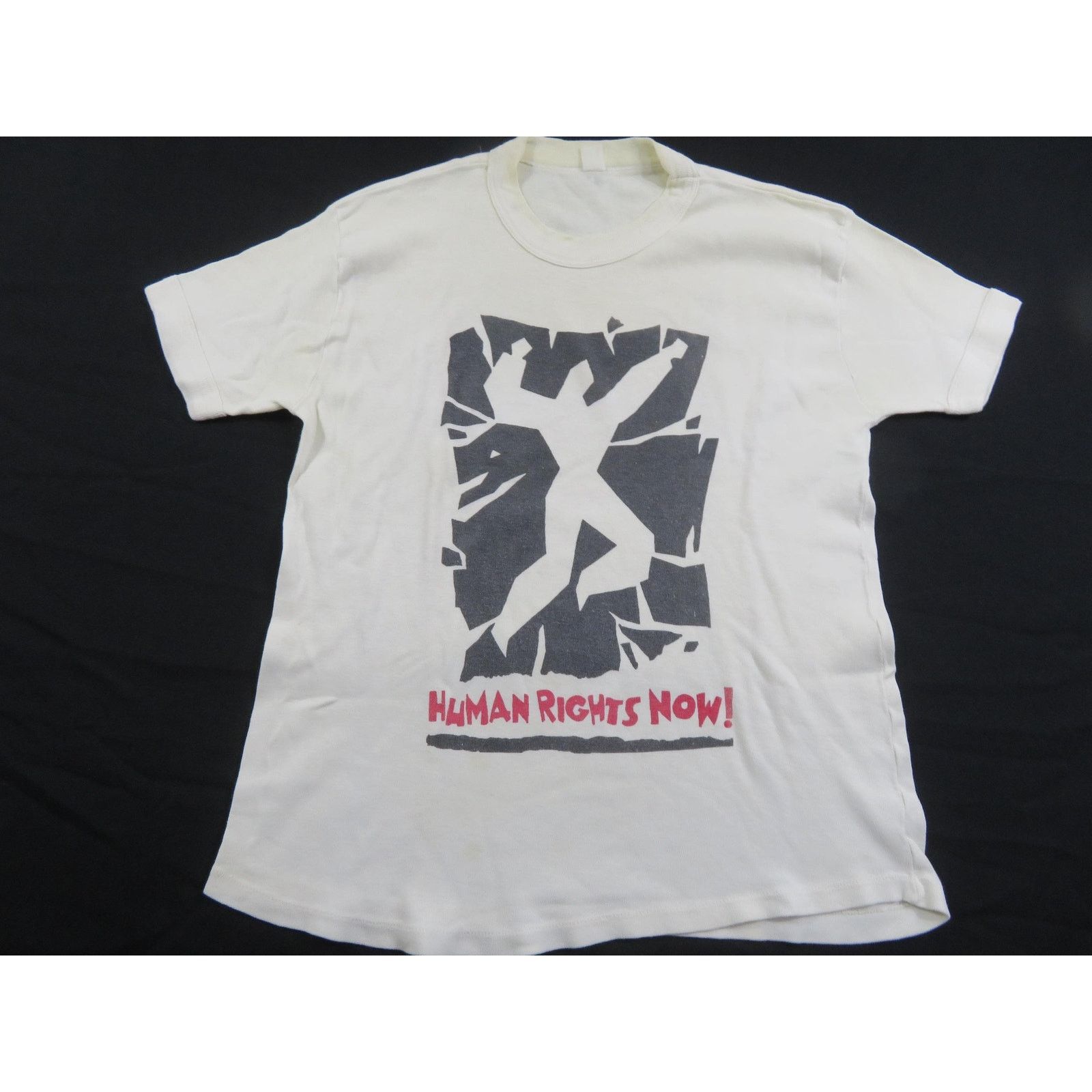 Other Human Rights Now Universal T-Shirt Double Sided Sz M 1980s Size US M / EU 48-50 / 2 - 1 Thumbnail