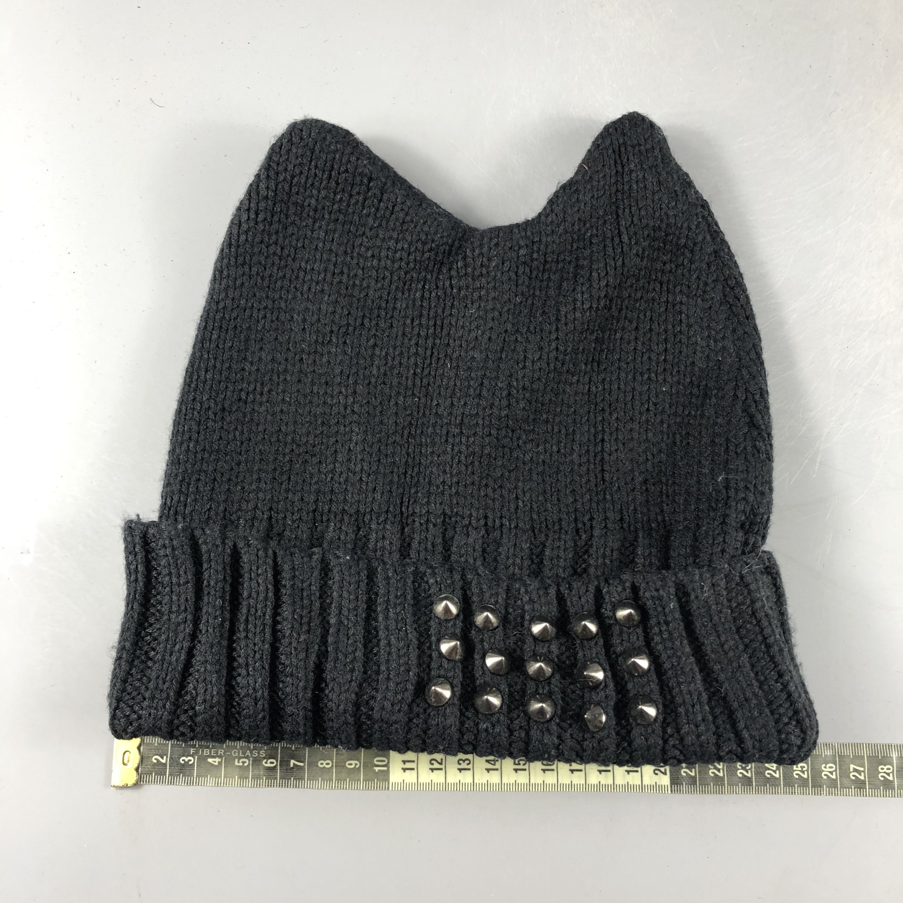 Japanese Brand × Vintage Unknown Minimalist Spike Beanie Snow Hat Snow Cap -D461 Size ONE SIZE - 3 Thumbnail