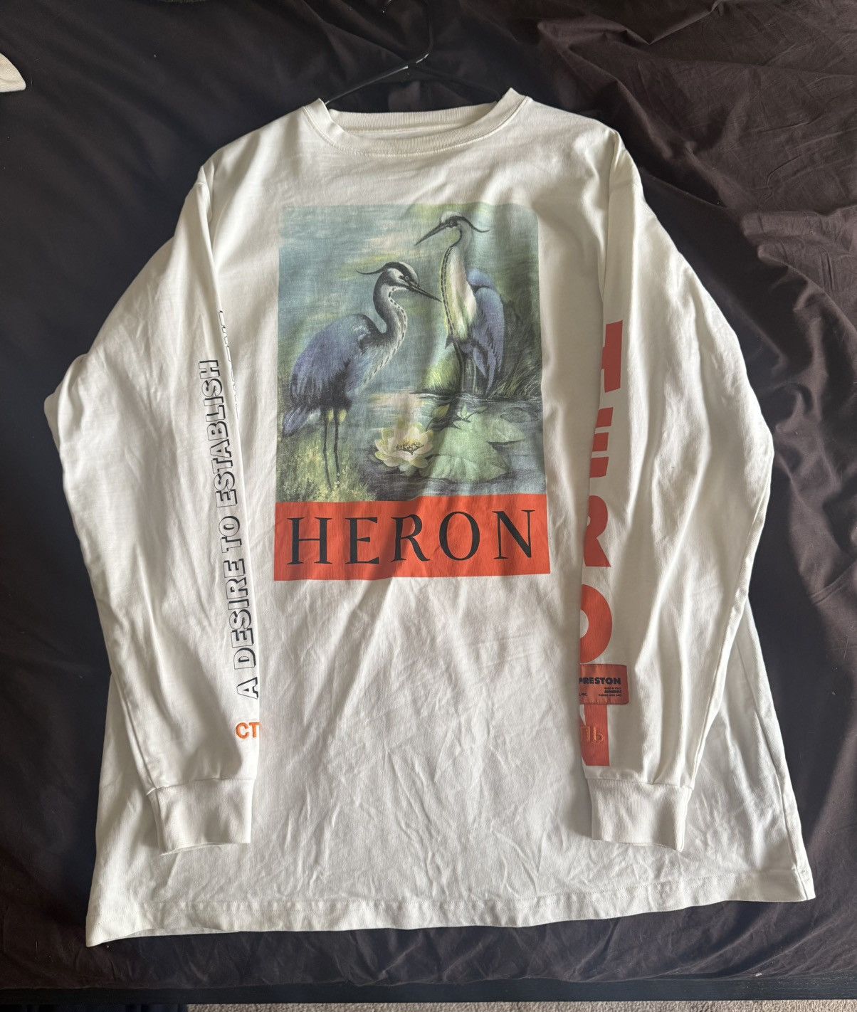 Heron Preston Heron Preston Long Sleeve Size US S / EU 44-46 / 1 - 1 Thumbnail