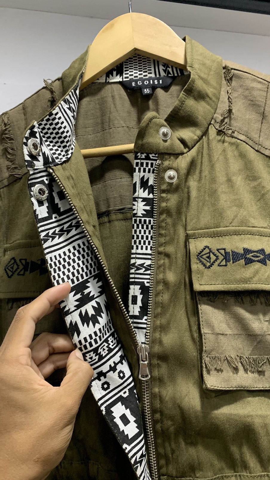 If Six Was Nine × Vintage Vintage Egoist Tavtical Vest Like Hysteric Glamour Size M / US 6-8 / IT 42-44 - 13 Thumbnail