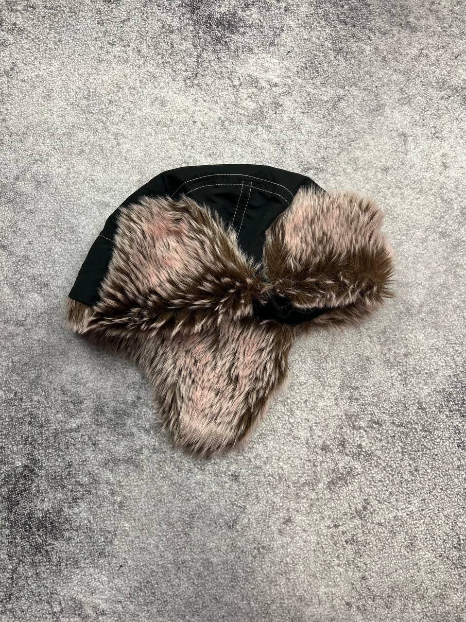 Vintage Crazy Y2K Fuzzy Ushanka Beanie Hat Mohair Faux Fur Size ONE SIZE - 6 Thumbnail