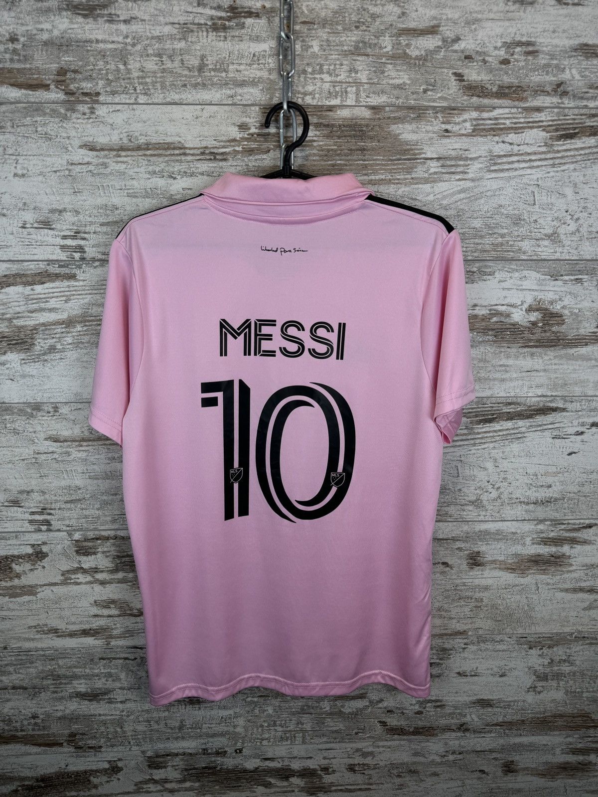 Other Mens Vintage Adidas Inter Miami Messi 10 T-shirt jersey Size US S / EU 44-46 / 1 - 2 Thumbnail
