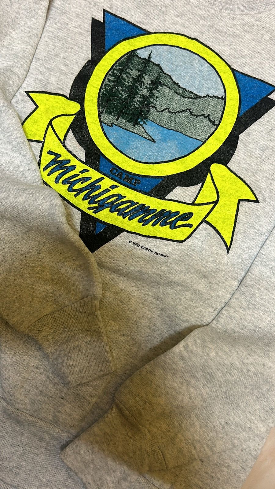Vintage VTG SWEATSHIRT MICHIGAN NICE DISGN Size US S / EU 44-46 / 1 - 3 Thumbnail