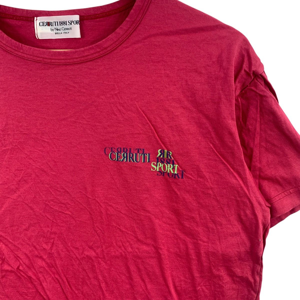 Cerruti 1881 Vintage NINO CERRUTI SPORT Collection Italy Tee Shirt Top Size M / US 6-8 / IT 42-44 - 5 Thumbnail
