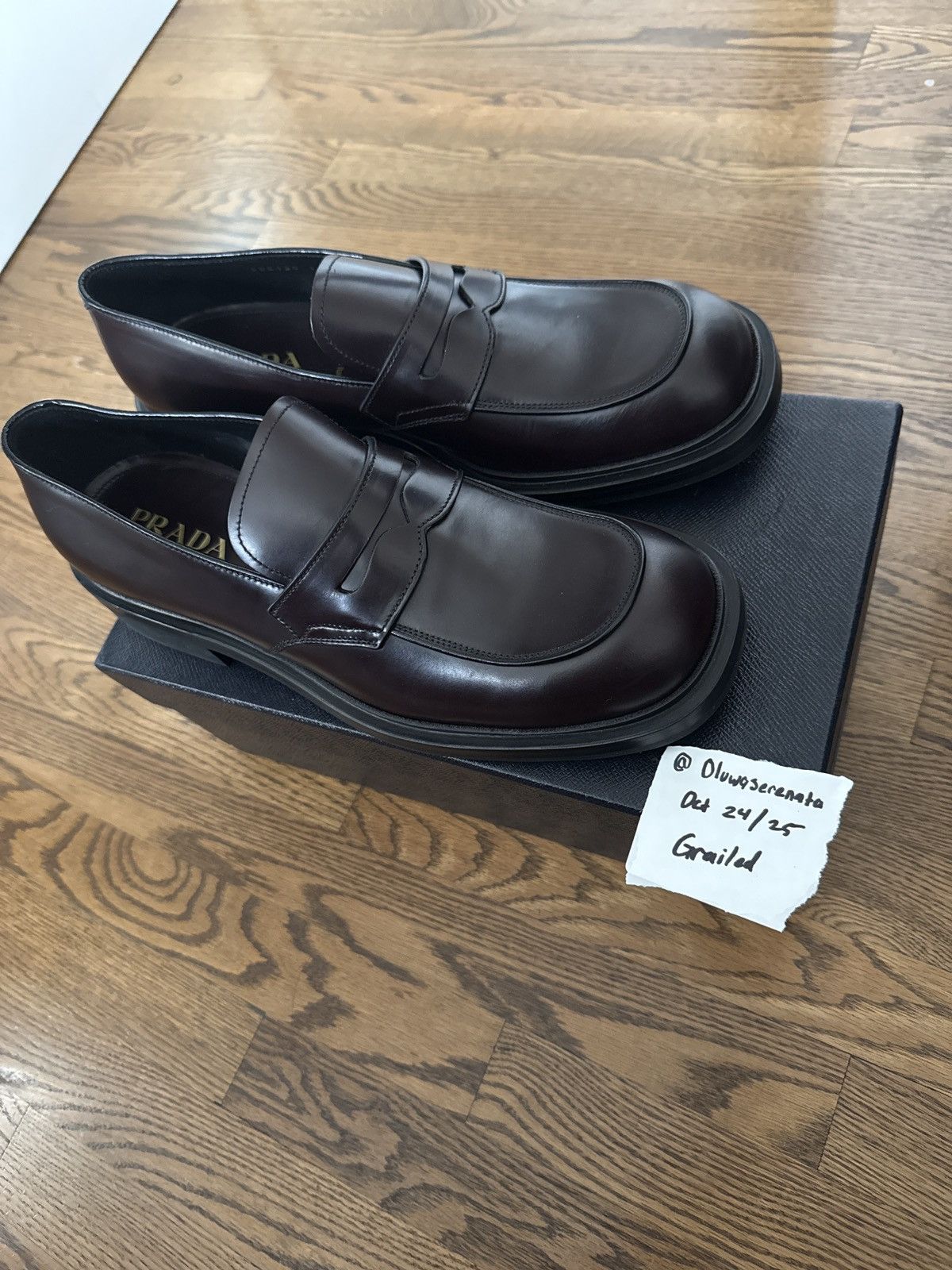 Prada Penny Loafers