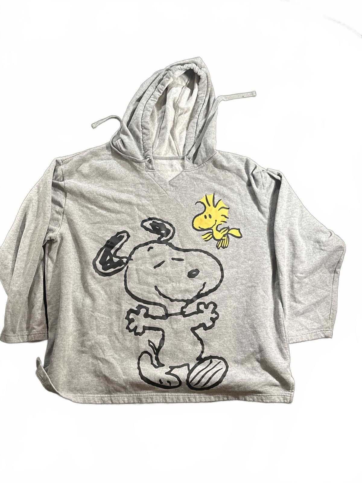 Peanuts Peanuts Women's Grey XL Hoodie Size XL / US 12-14 / IT 48-50 - 1 Thumbnail