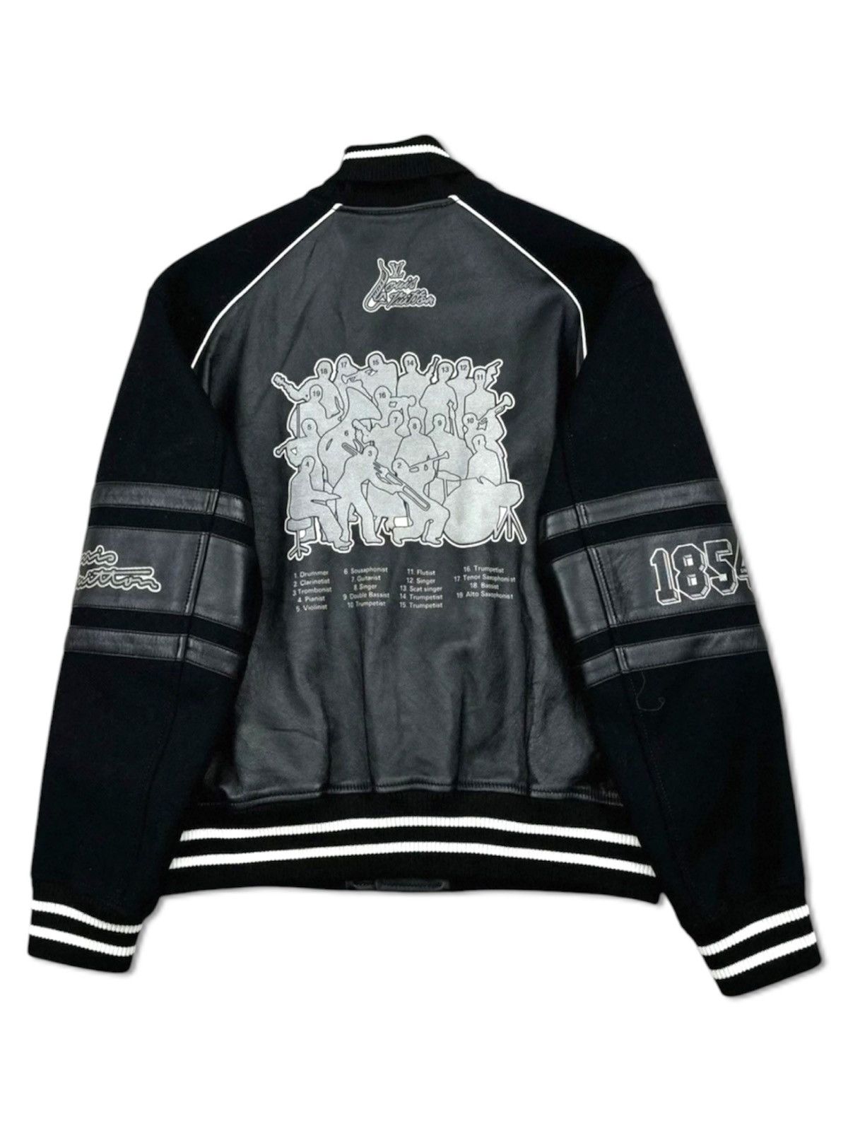 Louis Vuitton Louis Vuitton 52 Musical Varsity Baseball Leather Jacket Size US L / EU 52-54 / 3 - 2 Thumbnail