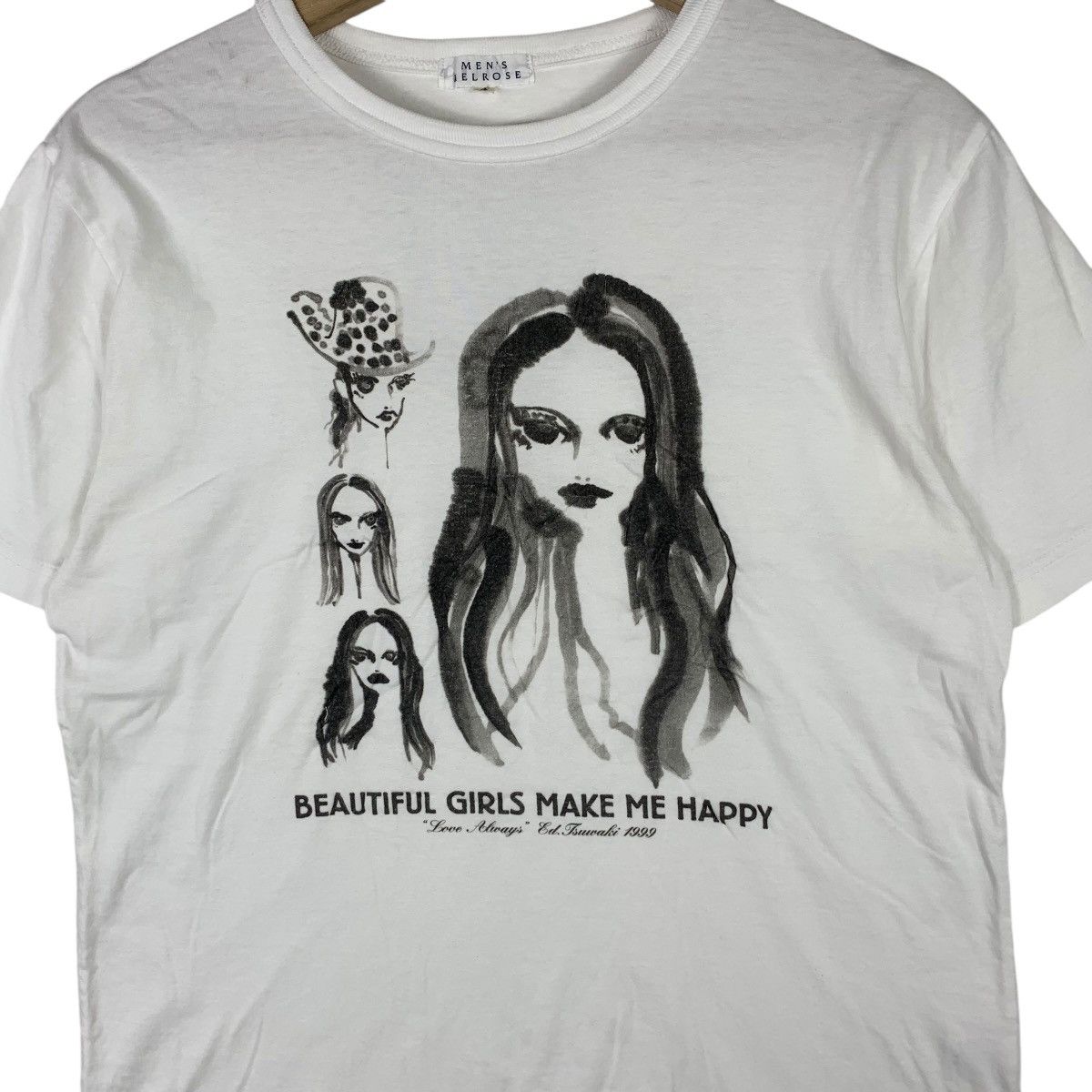 Vintage Vintage 1999 ED TSUWAKI x MEN MELROSE Love Always Tee Shirt Size S / US 4 / IT 40 - 4 Thumbnail