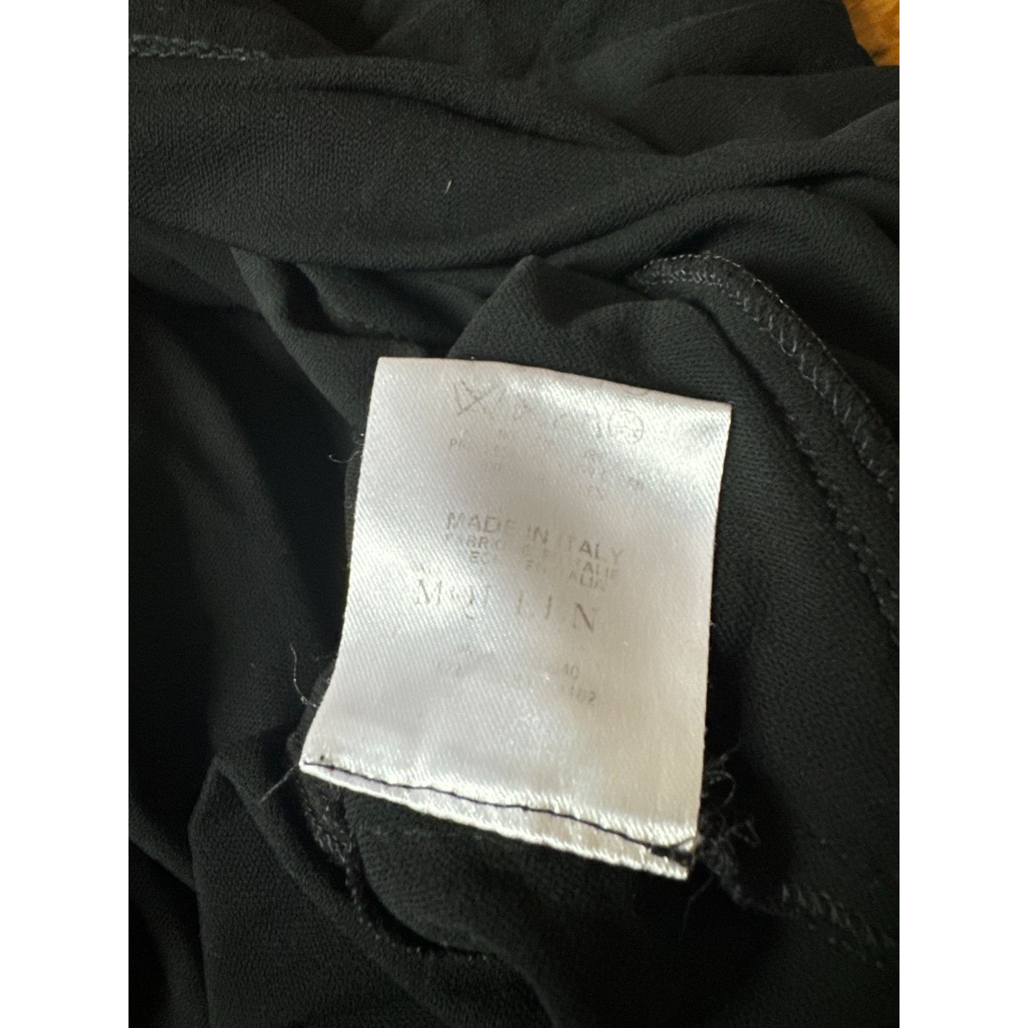 Alexander McQueen Black Viscose Top Size S / US 4 / IT 40 - 6 Thumbnail