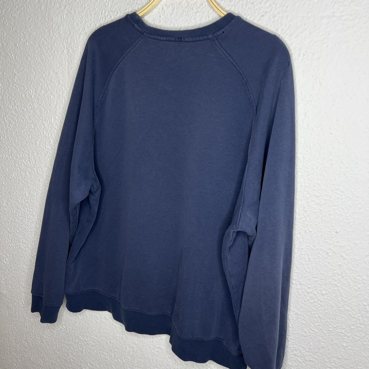 Nike × Vintage VINTAGE Y2K NIKE SWEATSHIRT NAVY CREWNECK MINI SWOOSH Size US XL / EU 56 / 4 - 8 Thumbnail