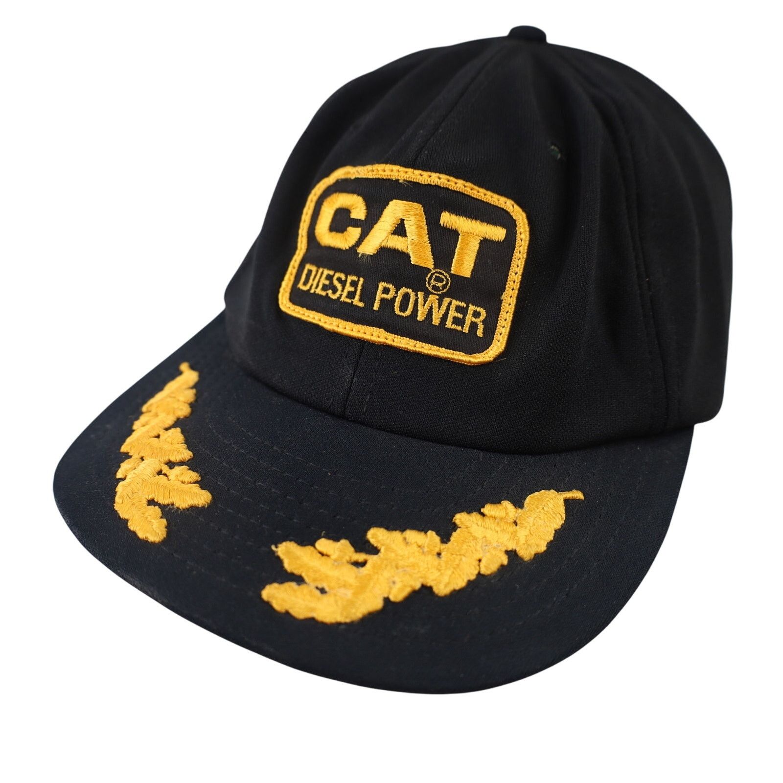 Vintage Vintage Cat Diesel Power Snapback Trucker Hat Size ONE SIZE - 1 Thumbnail