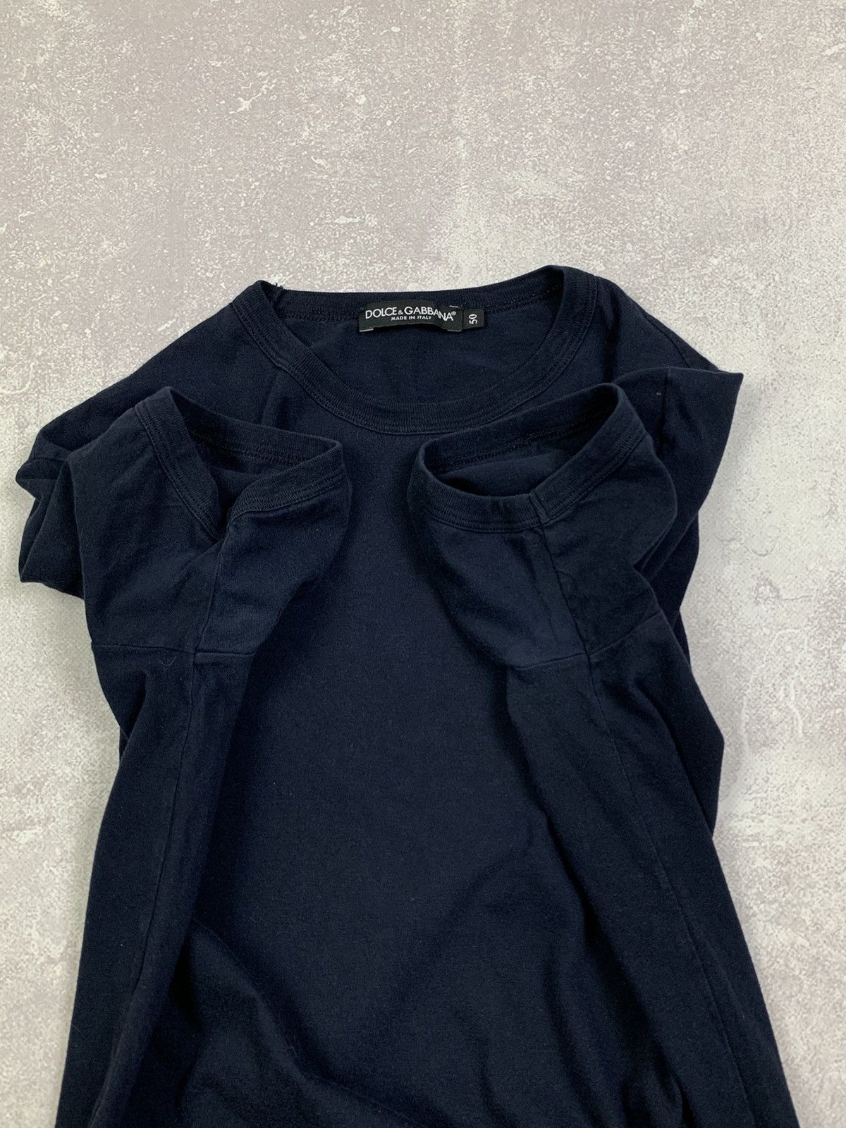 Dolce & Gabbana Dolce Gabbana Blue Logo tee Size M Size US M / EU 48-50 / 2 - 8 Thumbnail