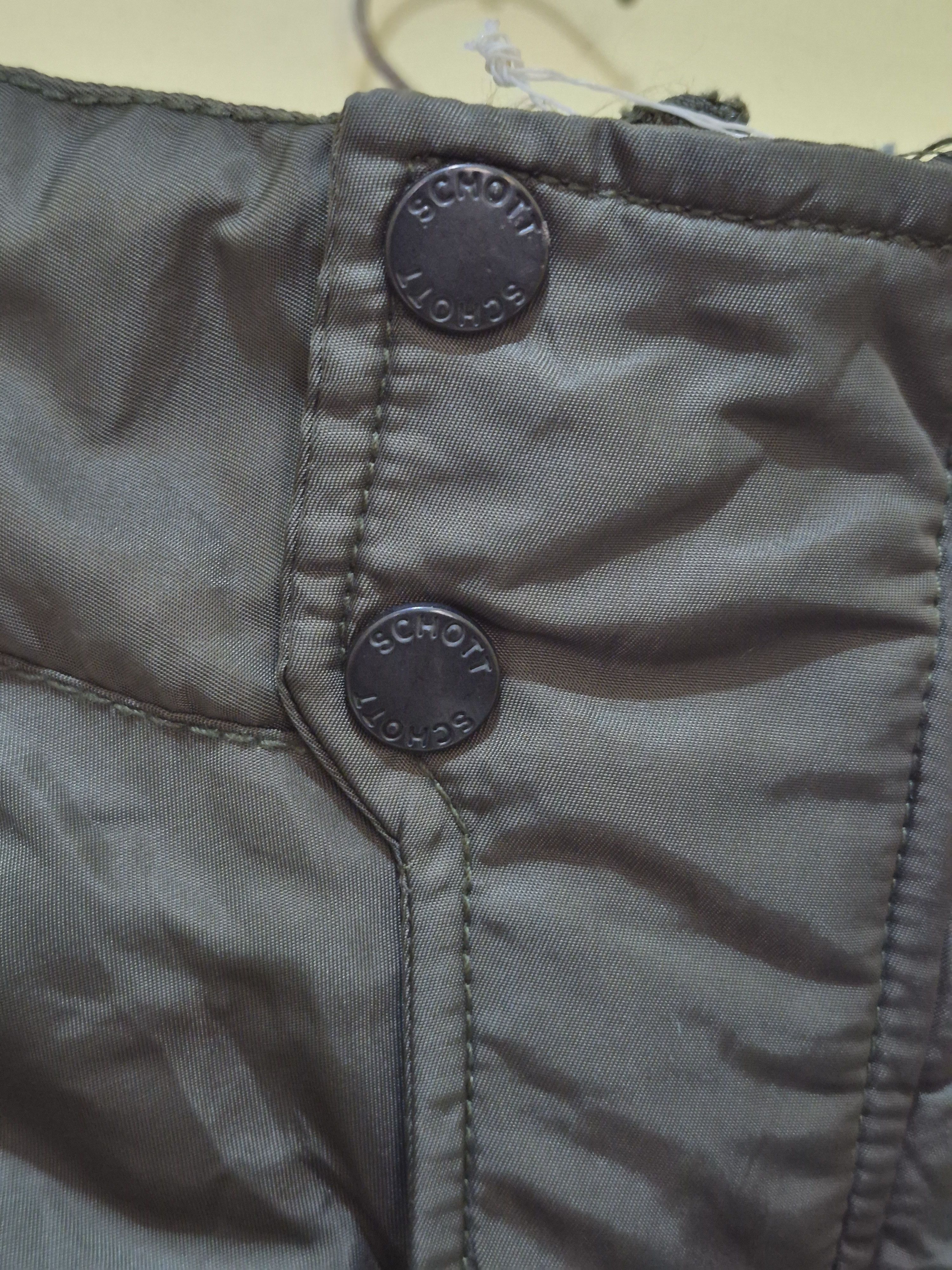 Schott SCHOTT FLIGHT JACKET MIL-J-3119GN Size US M / EU 48-50 / 2 - 4 Thumbnail