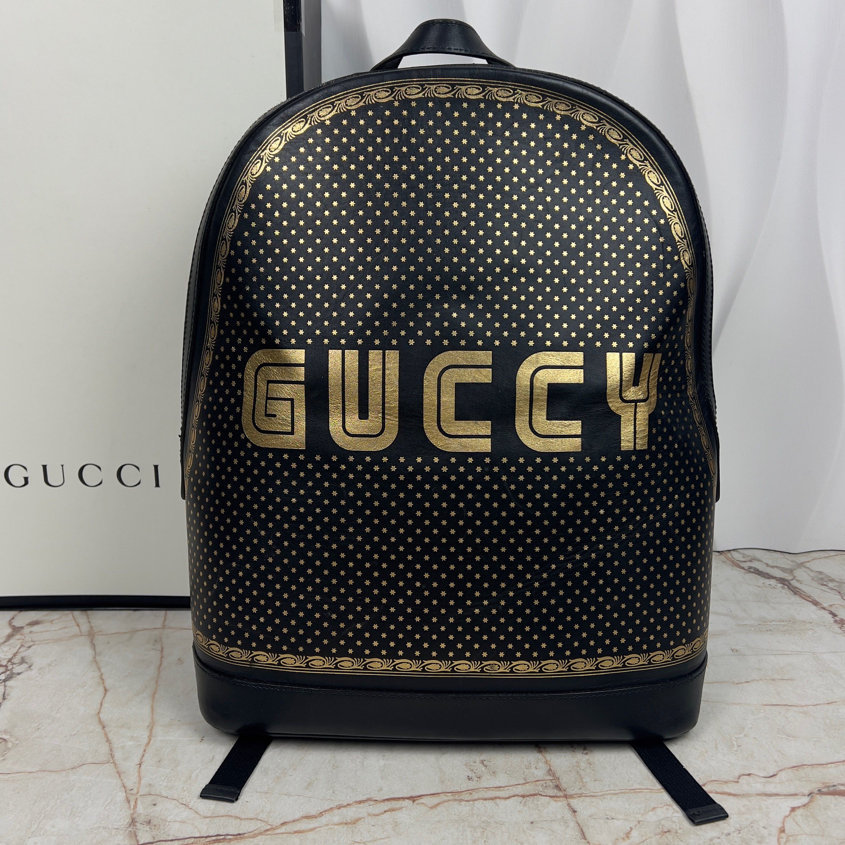 【史上最も激安】 Gucci Gucci Shima Labar Backpack Black 368561 | Grailed その他