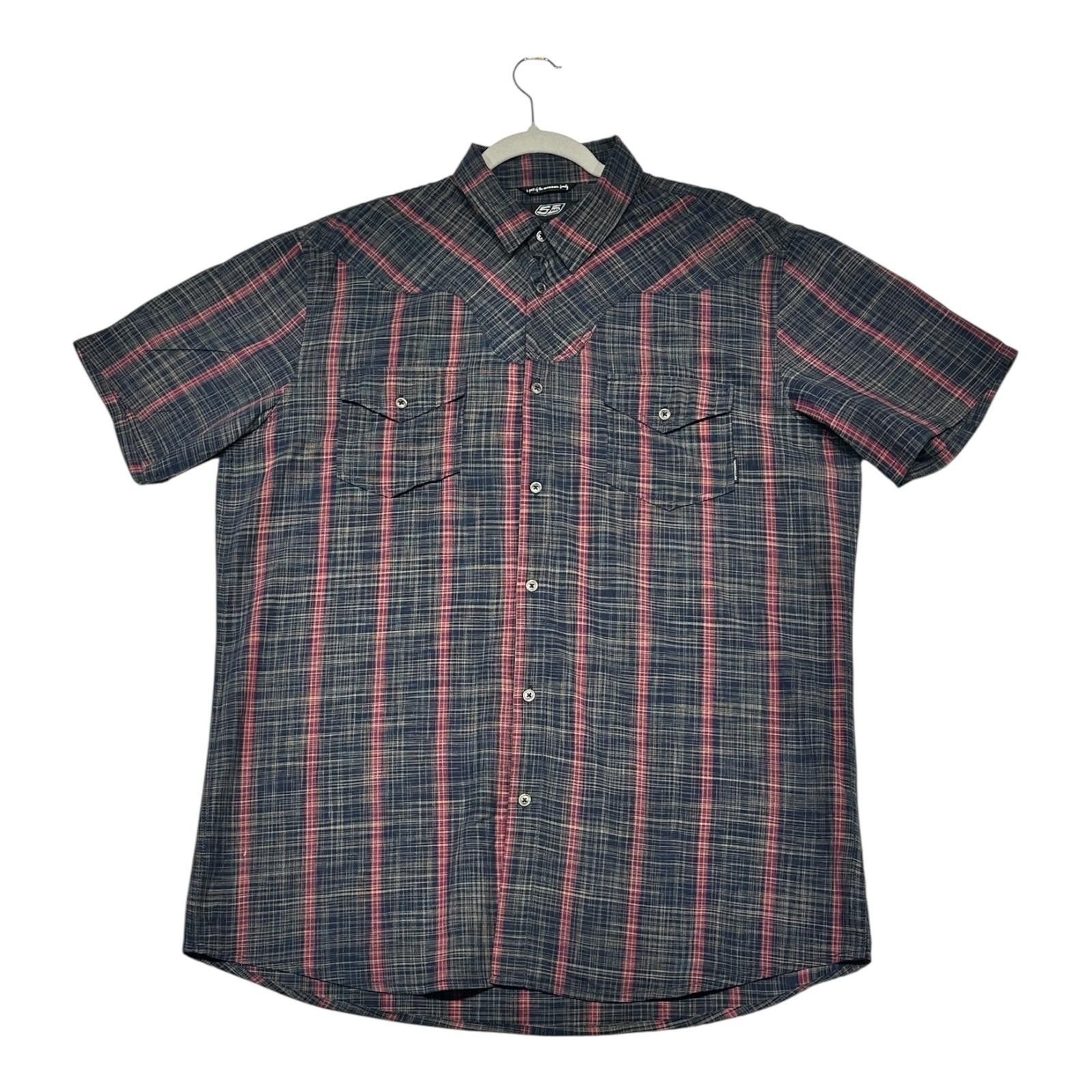 Diesel Diesel Shirt Men's UK Size 2XL Blue Plaid Pattern Pockets Size US XXL / EU 58 / 5 - 3 Thumbnail