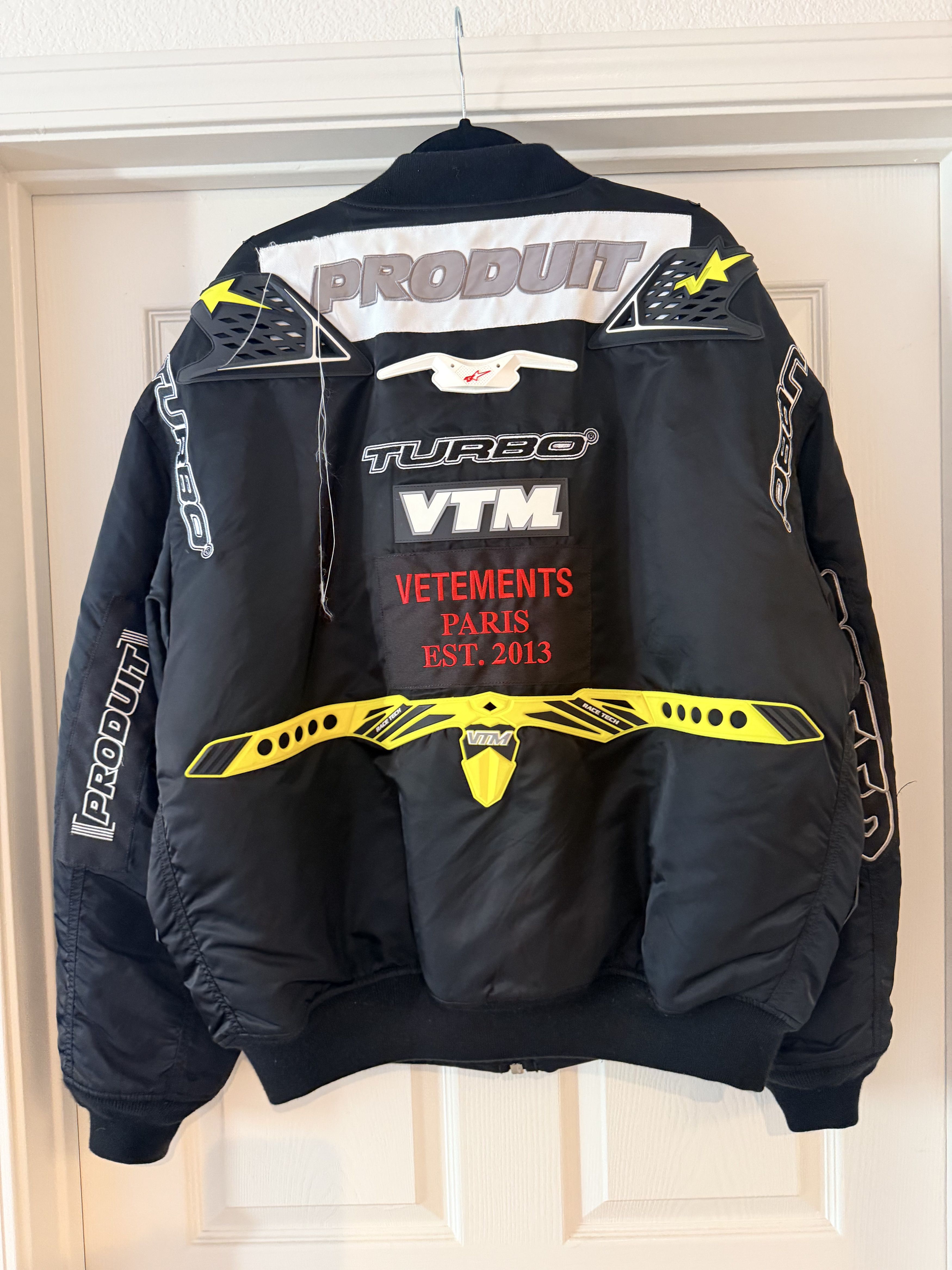Alpha Industries × Vetements Racing Bomber Jacket Size US M / EU 48-50 / 2 - 2 Thumbnail