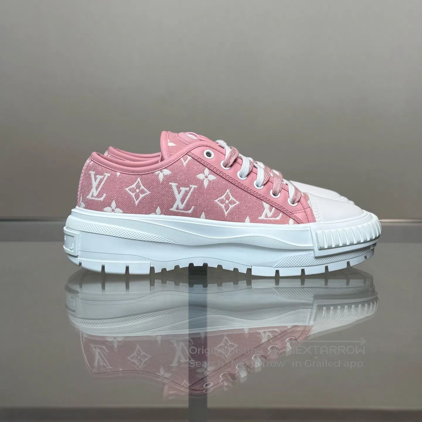 Louis Vuitton Louis Vuitton SQUAD White Powder Jeans with Vintage Full-P Size US 8 / IT 38 - 3 Thumbnail