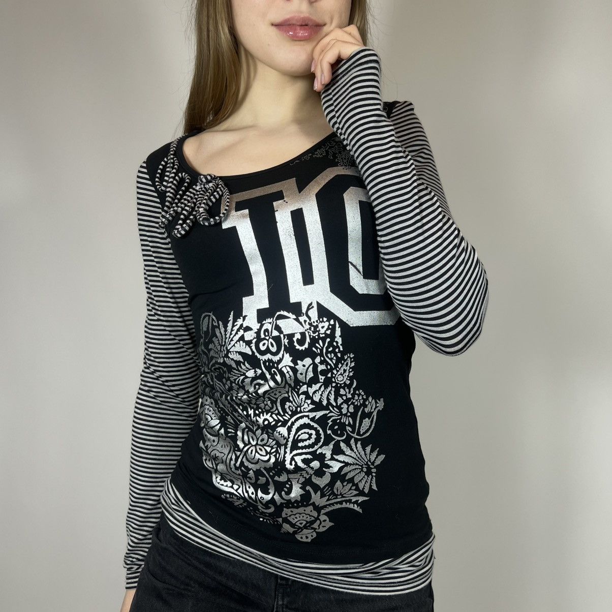 Japanese Brand Vintage Y2K Pianura Studio Japanese Art Style Longsleeve Size L / US 10 / IT 46 - 3 Thumbnail