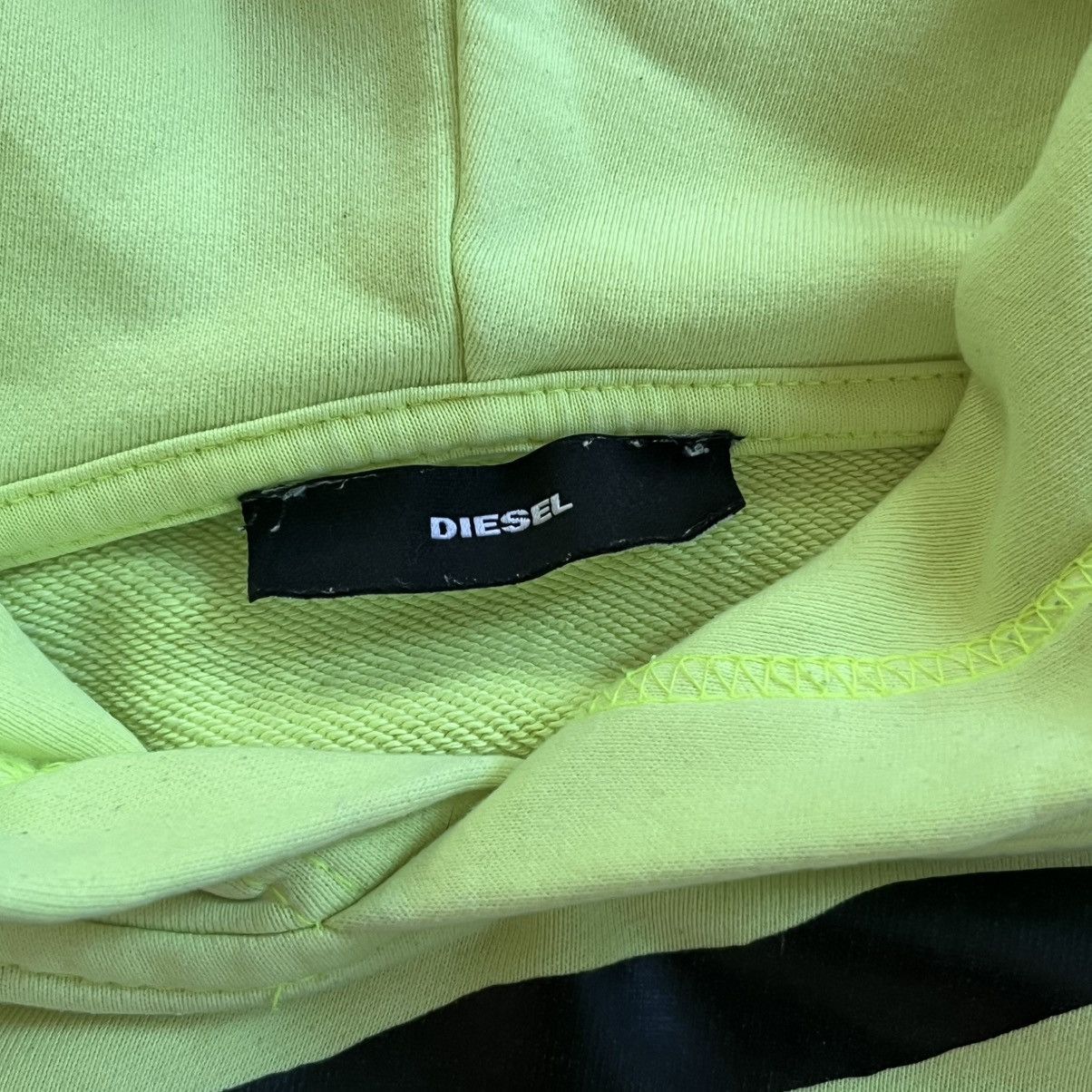 Diesel Diesel F-Albyhook-C Relaxed Fit Green Hoodie Women Size M Size M / US 6-8 / IT 42-44 - 7 Thumbnail