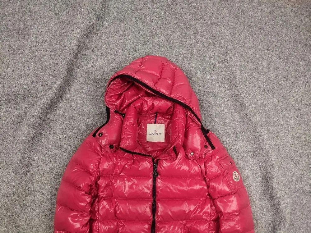 Moncler Moncler Bady giubbotto Glossy pink womens hooded down Jacket Size M / US 6-8 / IT 42-44 - 1 Thumbnail